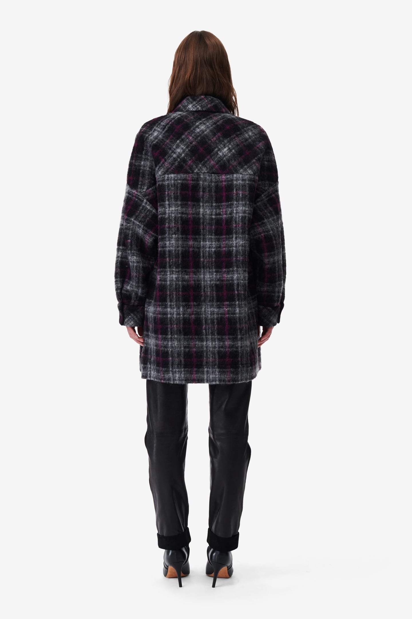 TERESA OVERSHIRT BLACK/FUSHIA 3