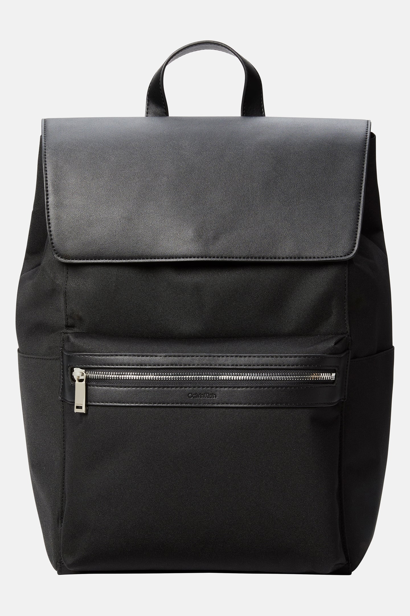 CONTRAST FLAP BACKPACK BLACK 1