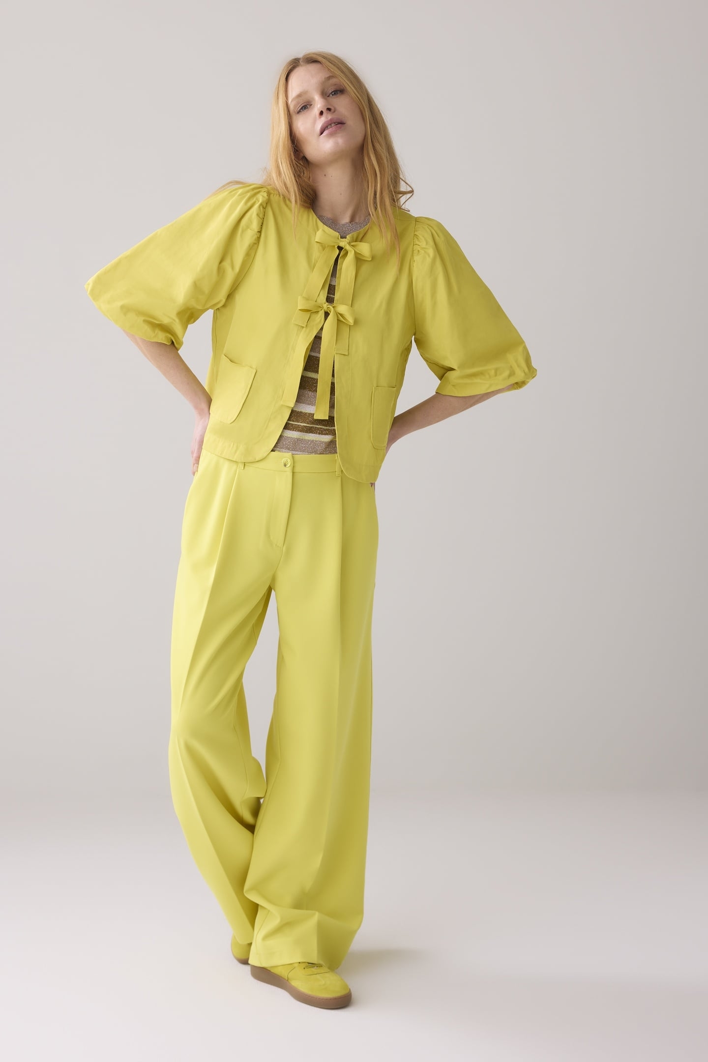 BLOUSE TAFT MIMOSA YELLOW 2