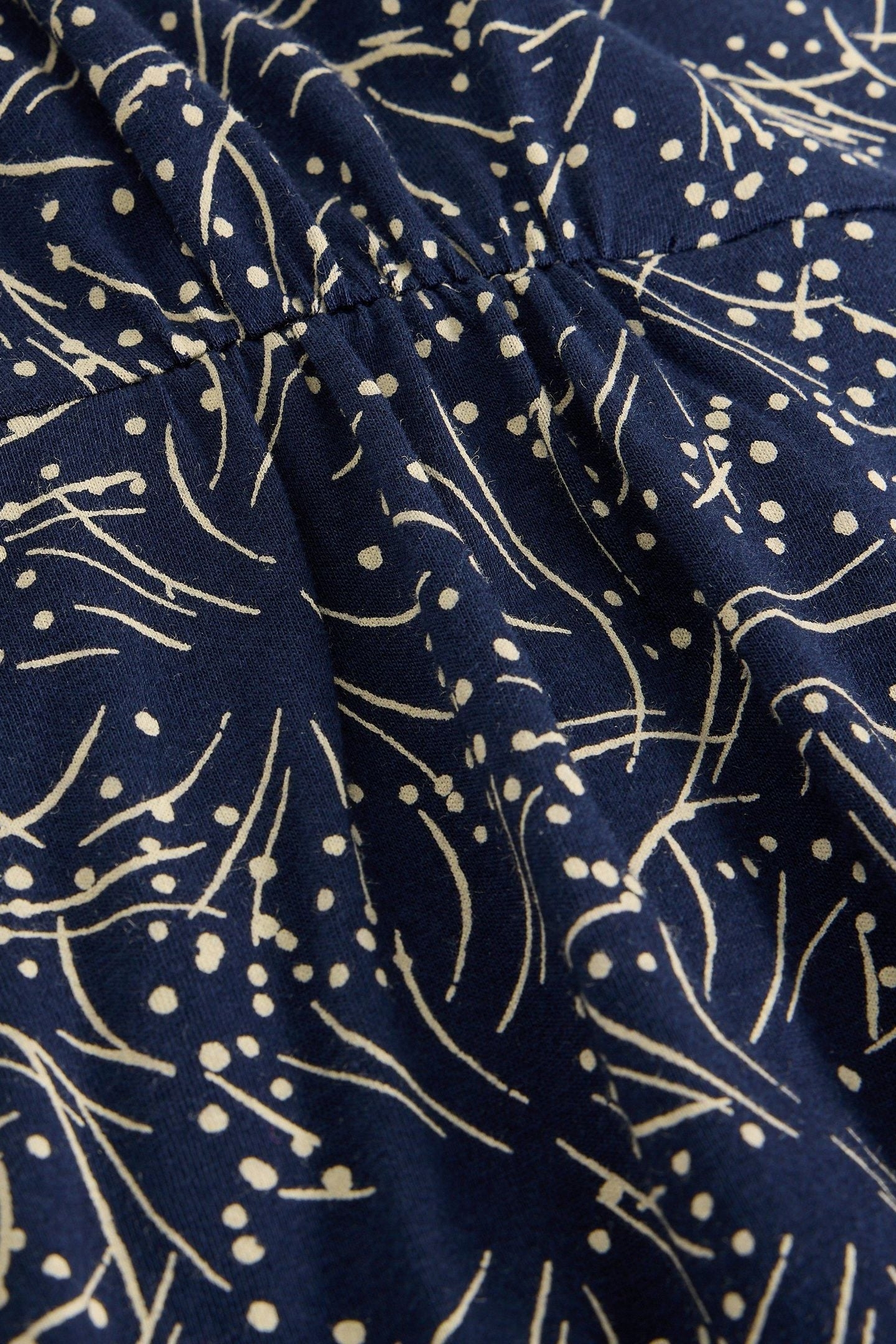 TALLIE JERSEY DRESS NAVY PRINT 4