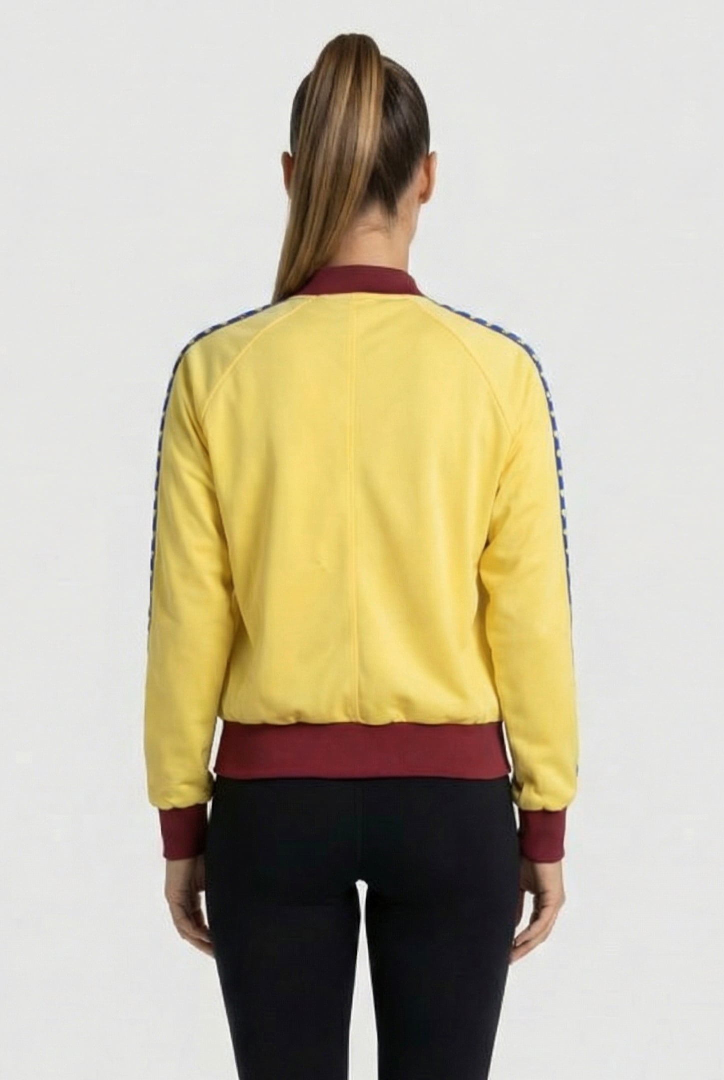 W RELAX IV TEAM JACKET BUTTER BURGUNDY 2