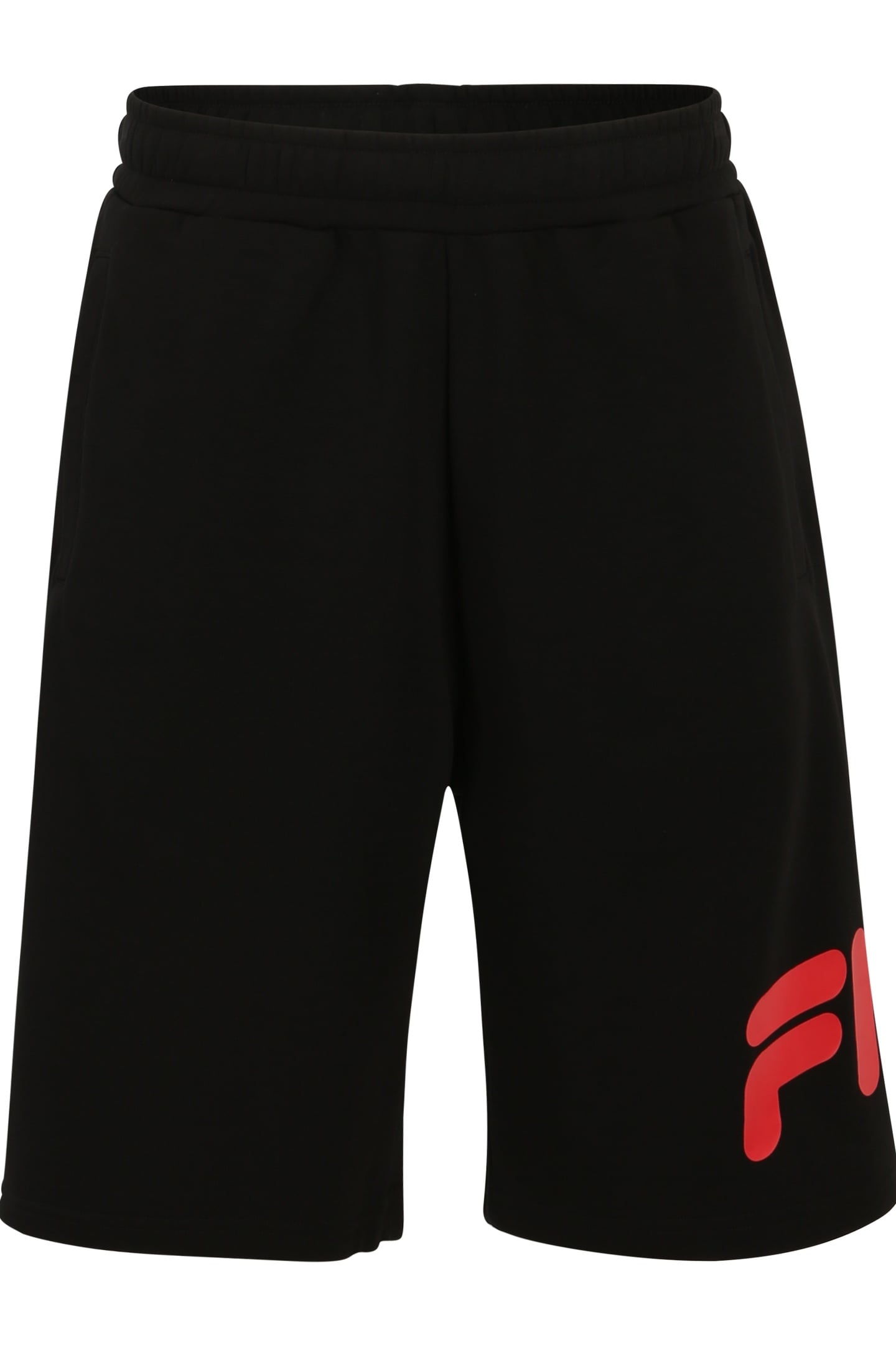 LEZINNES LOOSE SHORTS BLACK-TRUE RED 4