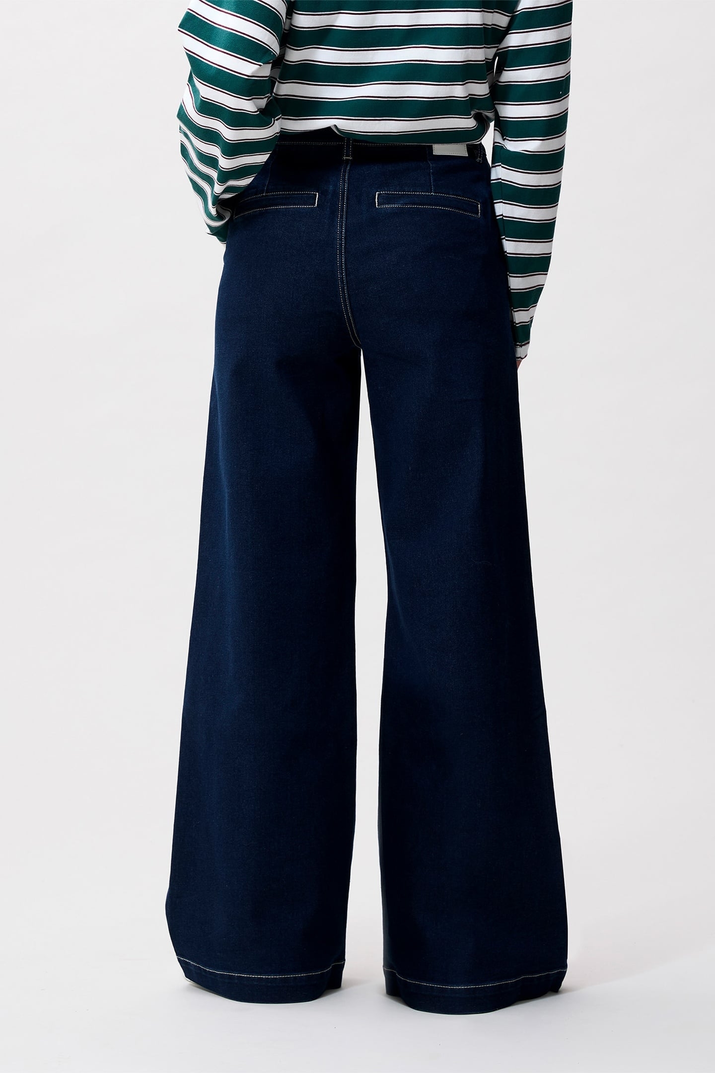 TAILORED JEANS DARK BLUE 4