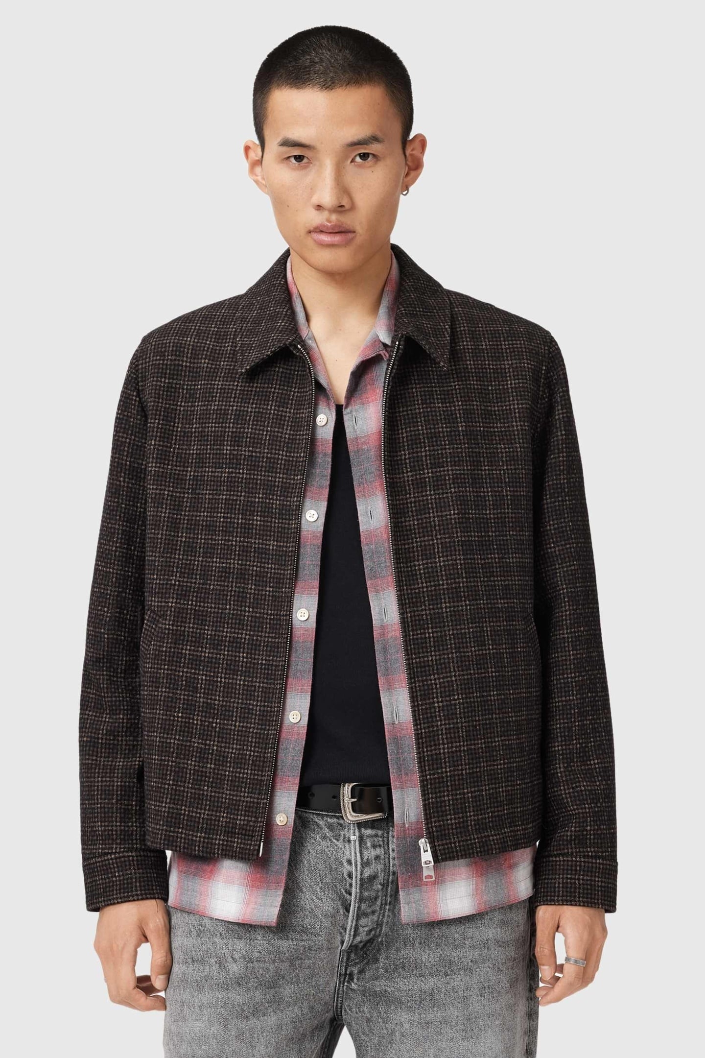 CITY HALL JACKET ANCHOR BROWN 5