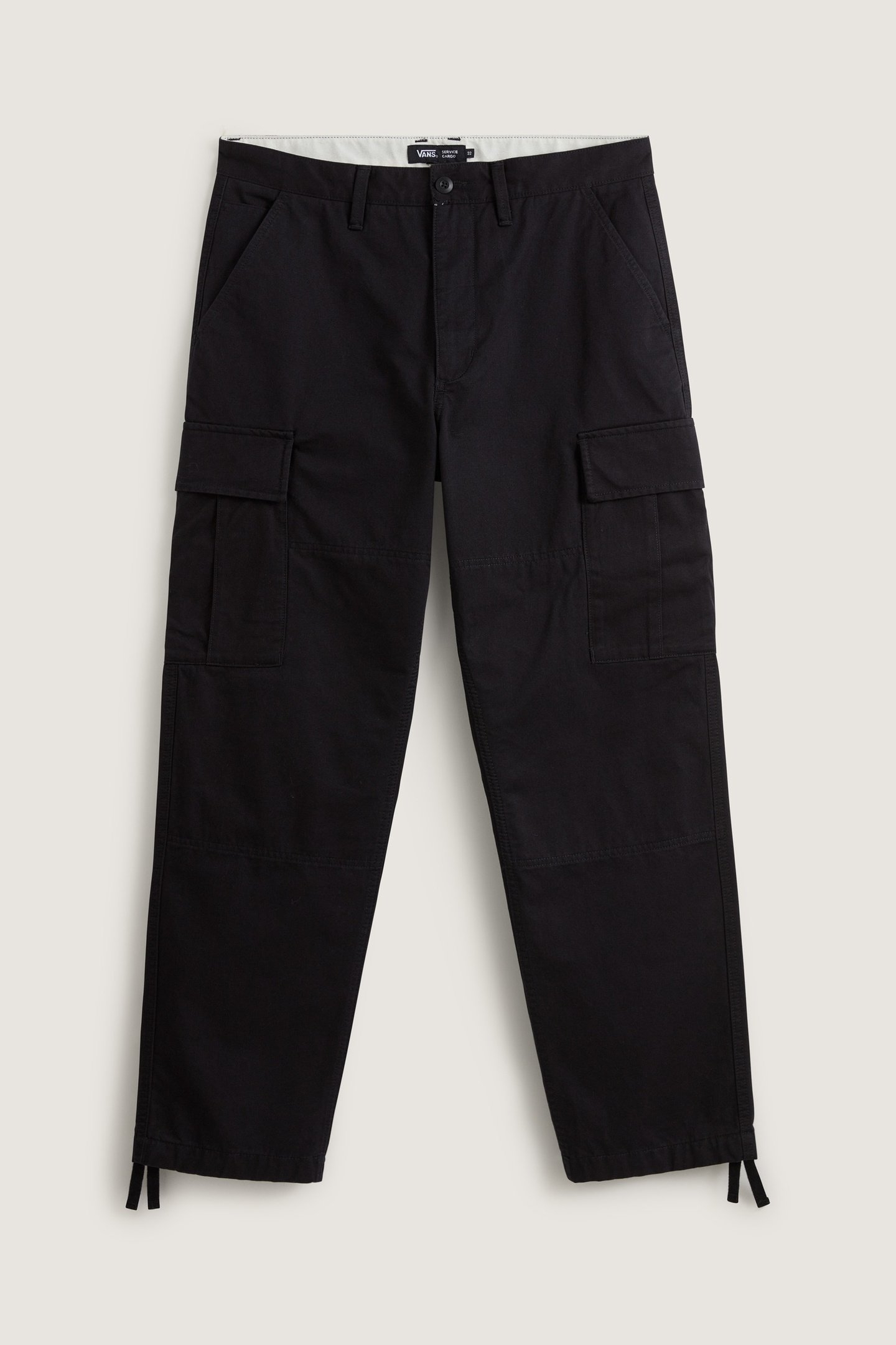 SERVICE CARGO LOOSE TAPERED PANT BLACK 1
