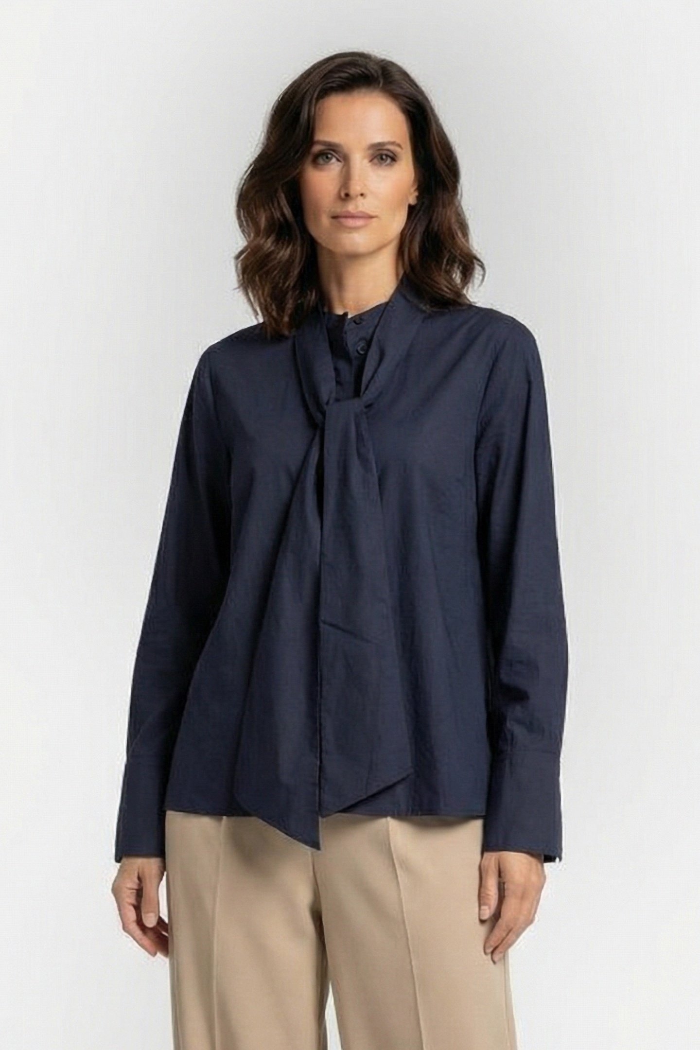 LAURA BLOUSE NAVY 1