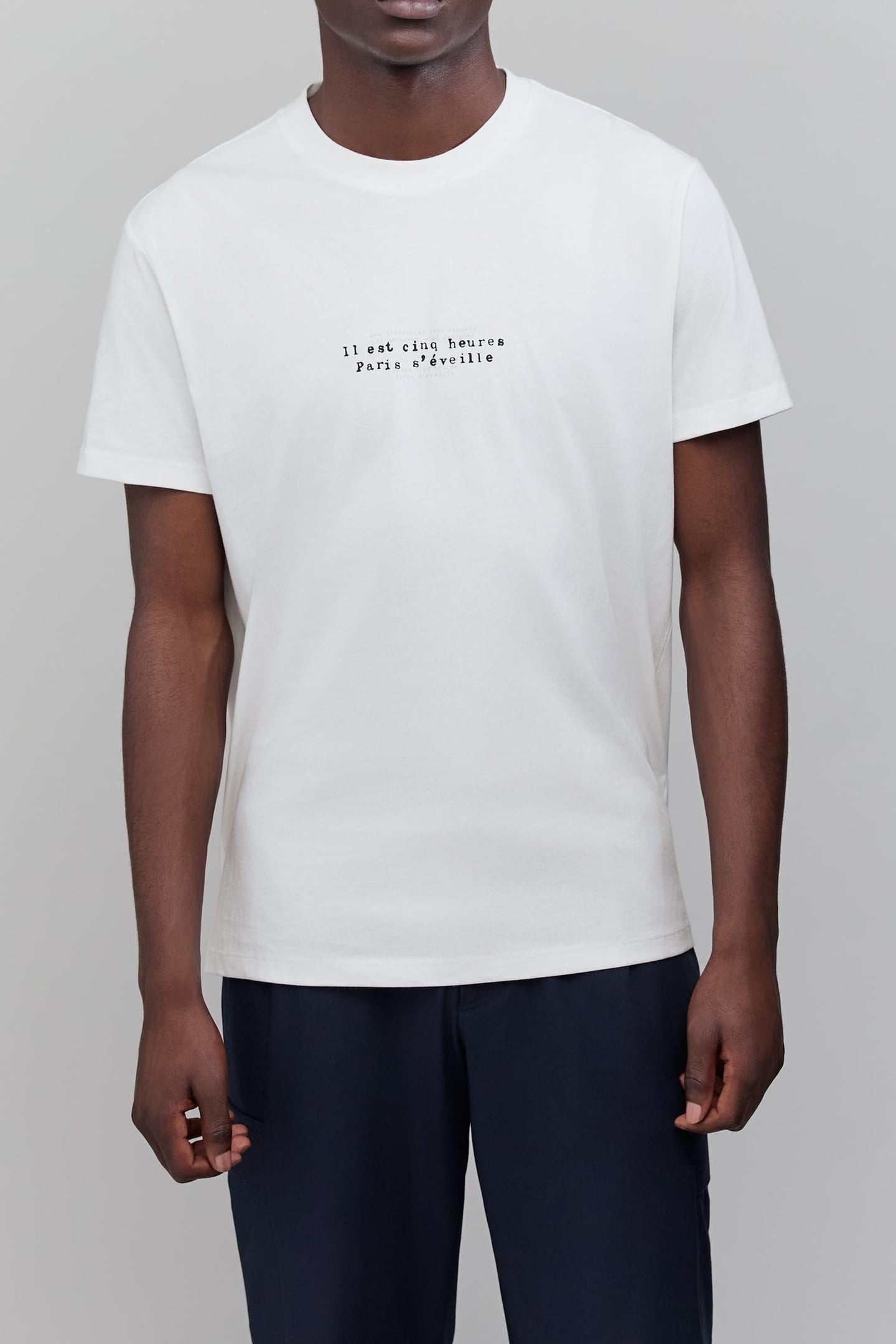 WHITE ORGANIC COTTON T-SHIRT 2