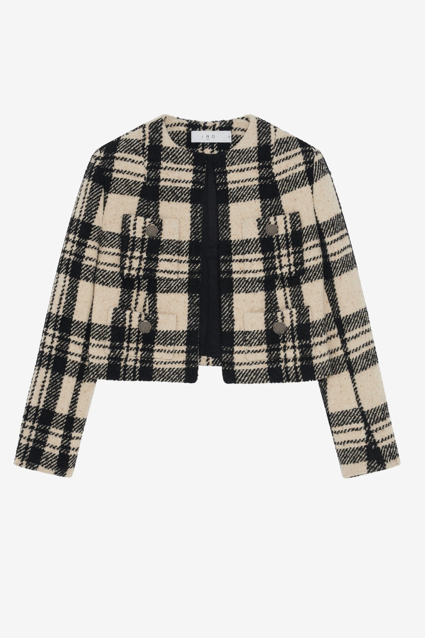 XELINA JACKET ECRU/BLACK 5