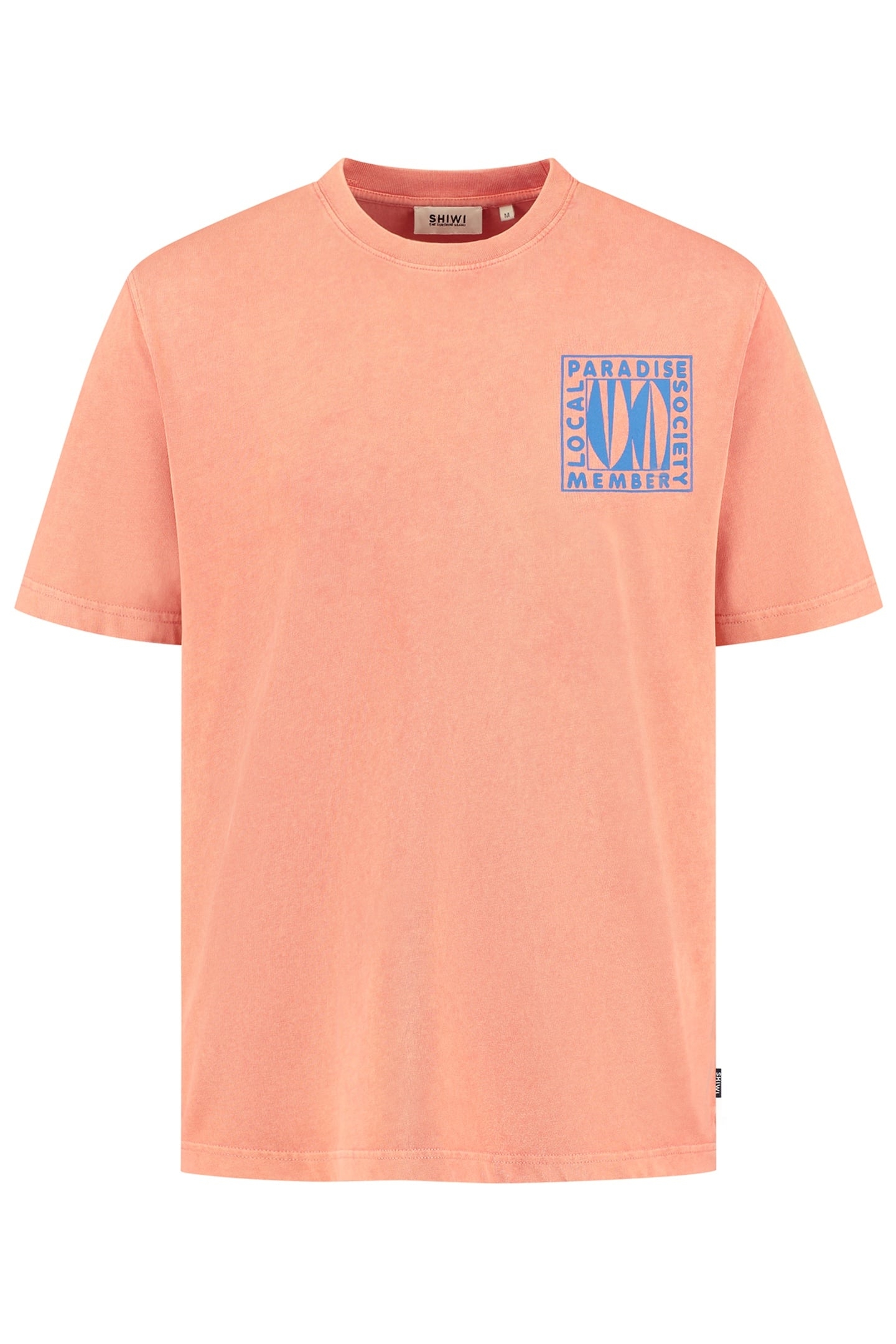 FINN RELAXED T-SHIRT PARADISE BLOCK ORANGE CORAL 6