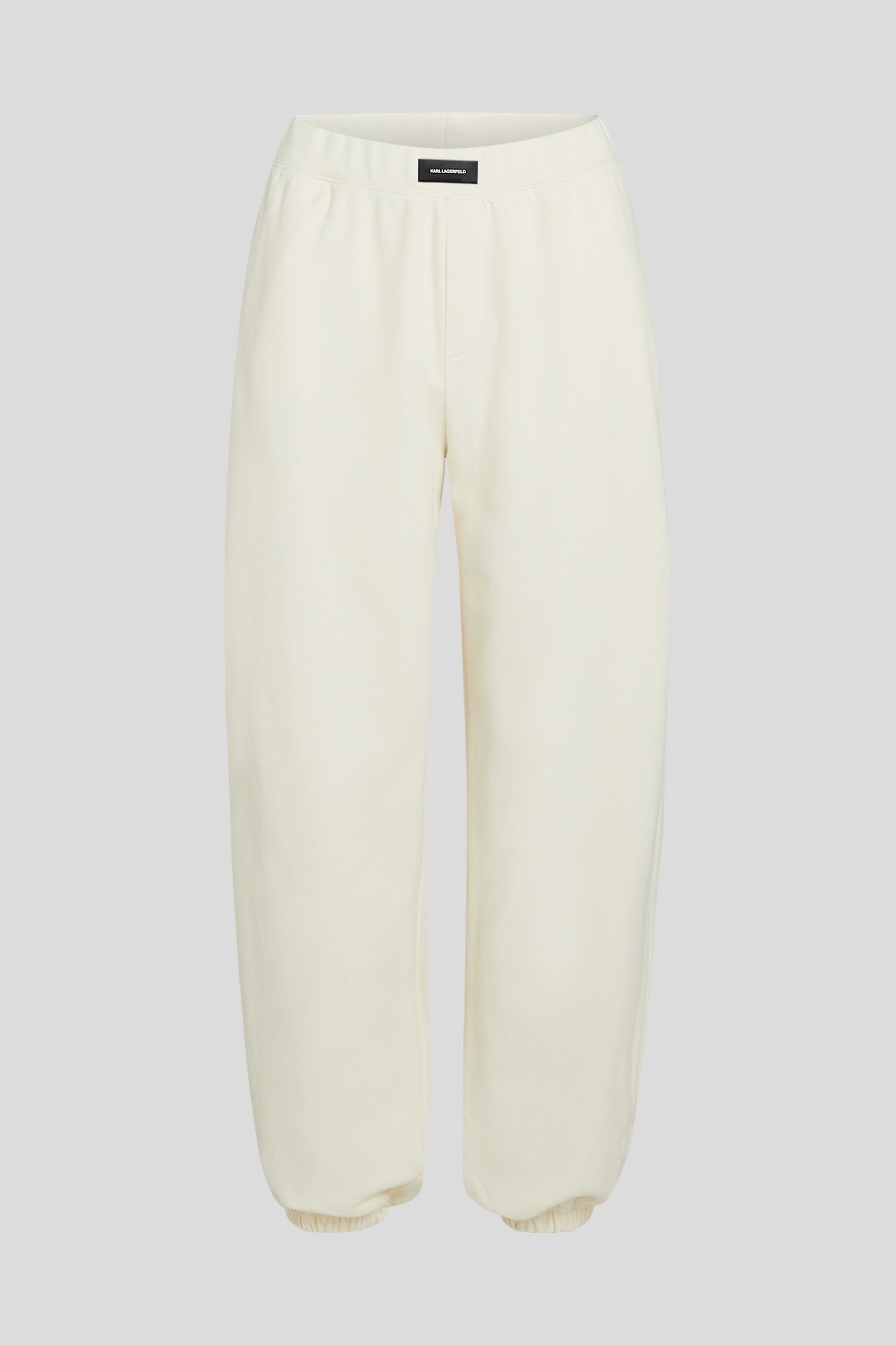 IVORY ESSENTIAL LOGO CUFFED JOGGERS 4
