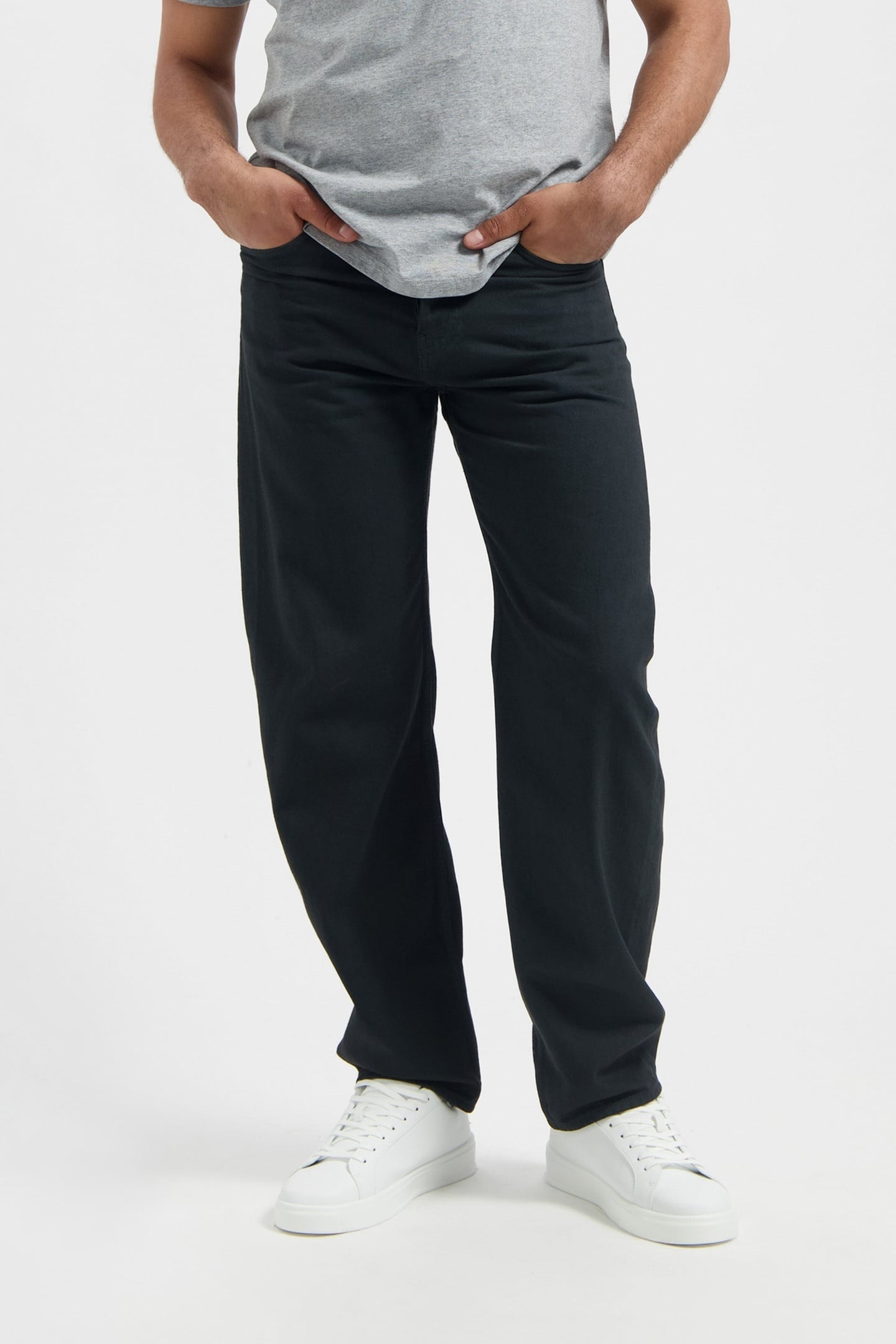 BEN MID BAGGY LIGHT WEIGHT BLACK 2