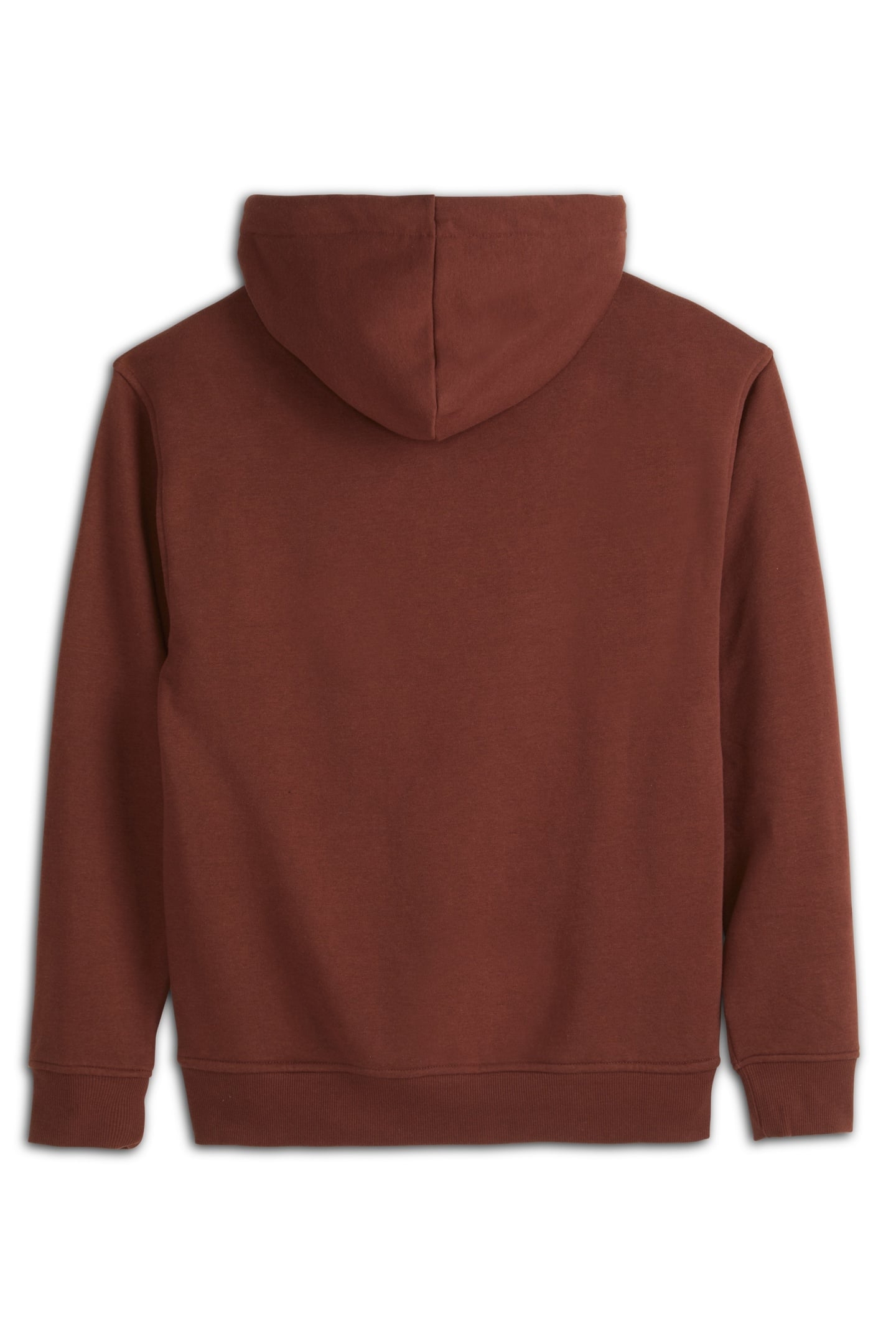 RELAXED FIT FLEECE GRAPHIC HOODIE BROWN/RED 2