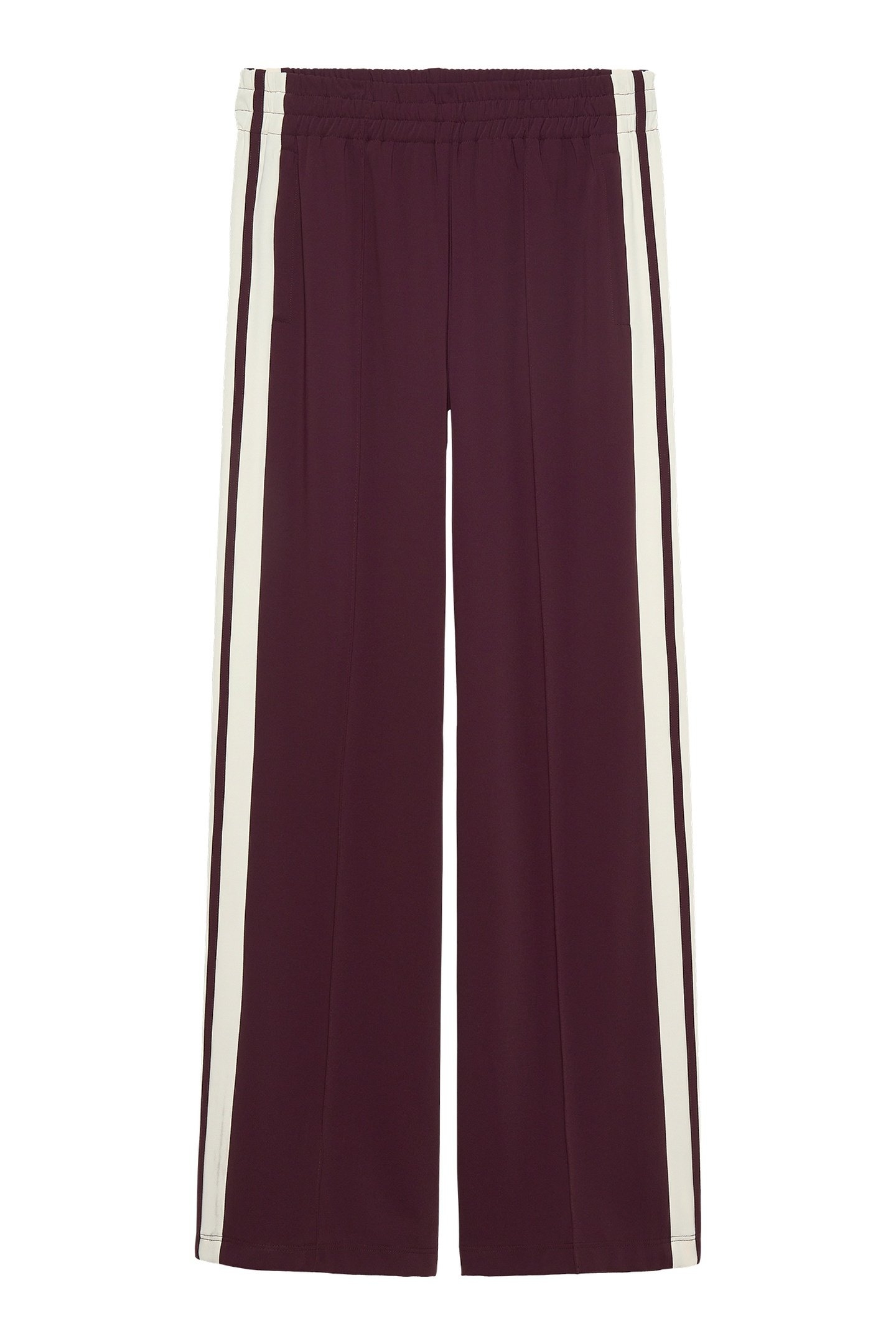 SIDE BUTTON TRACKSUIT TROUSERS WINETASTING 4