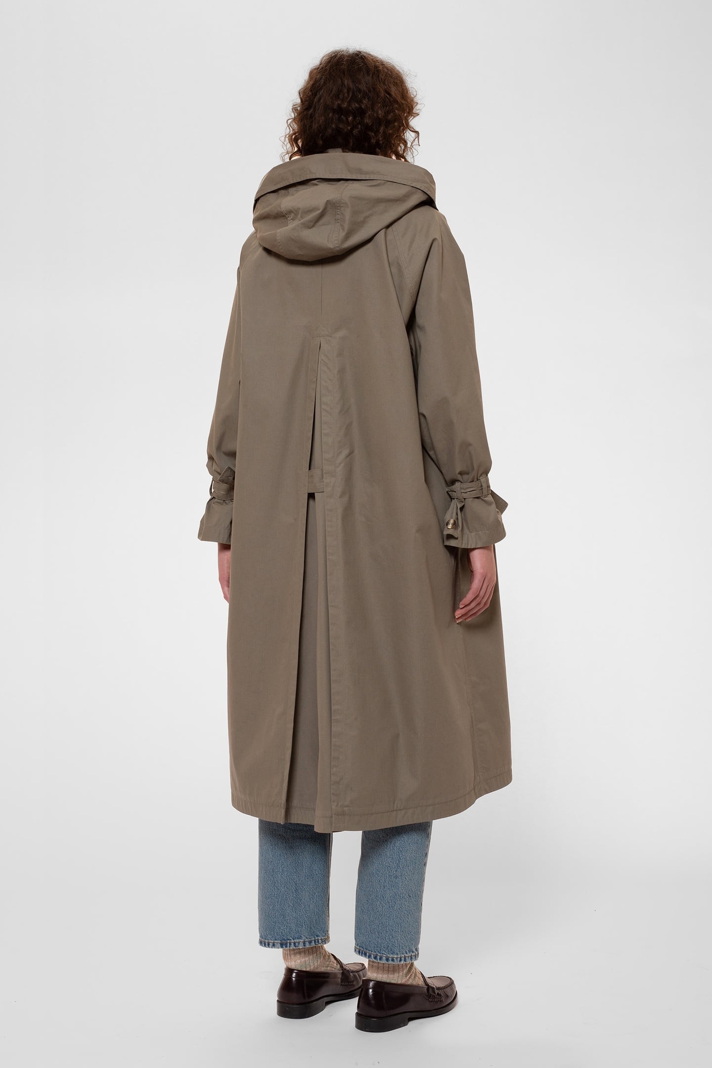BARBRO PARKA PALE OLIVE 2