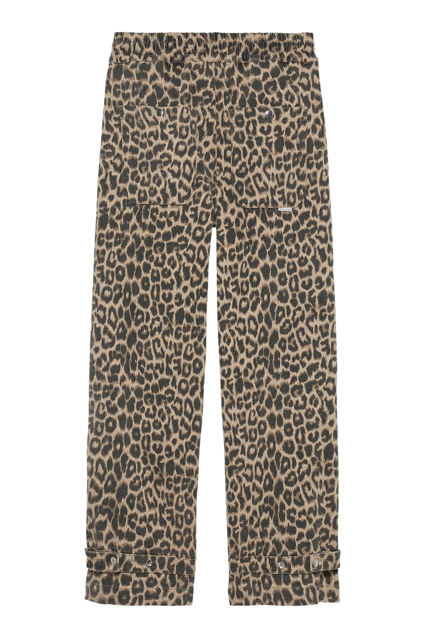 LEOPARD TROUSERS SESAME 5