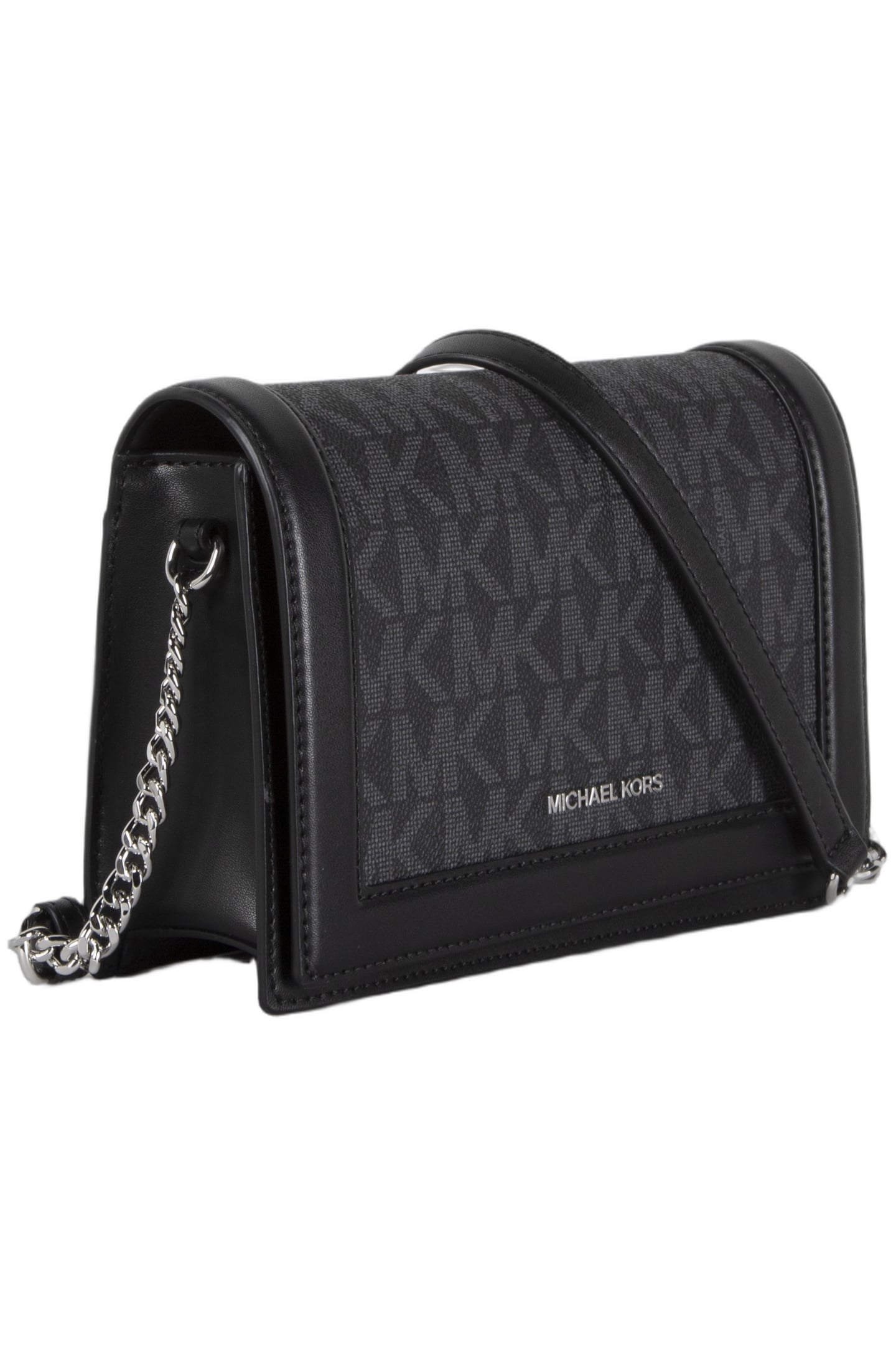 LARGE FULL FLAP CROSSBODY BAG BLACK 4