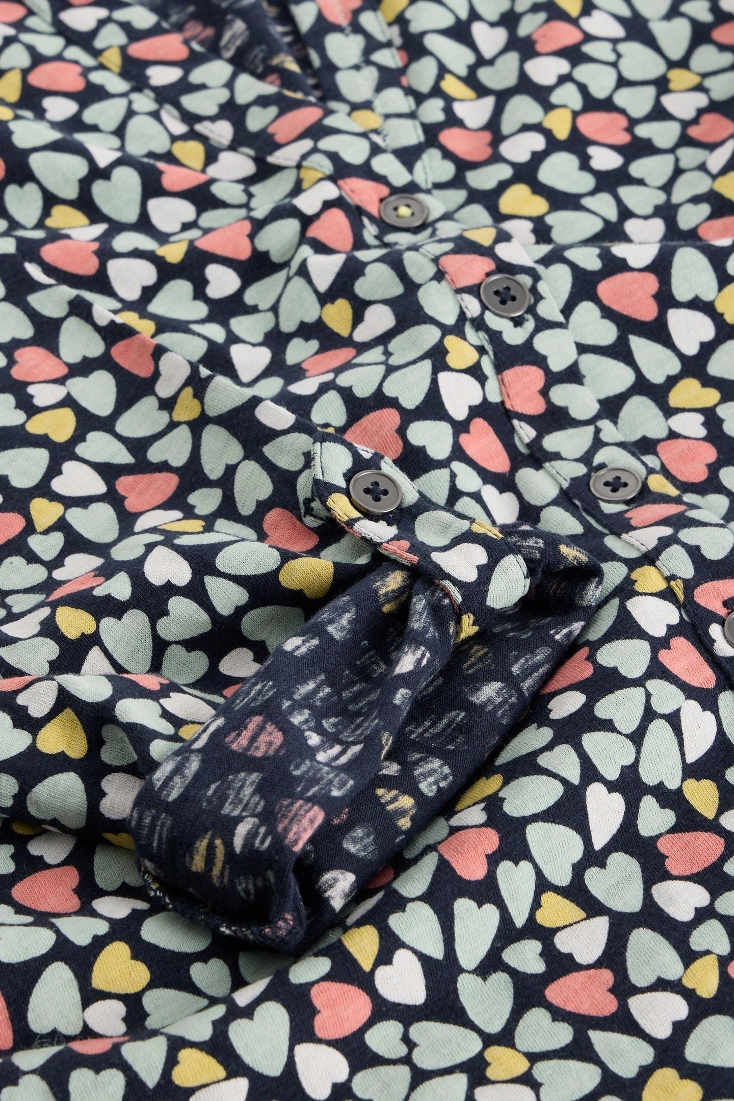 ANNIE JERSEY SHIRT BLUE MULTI 4