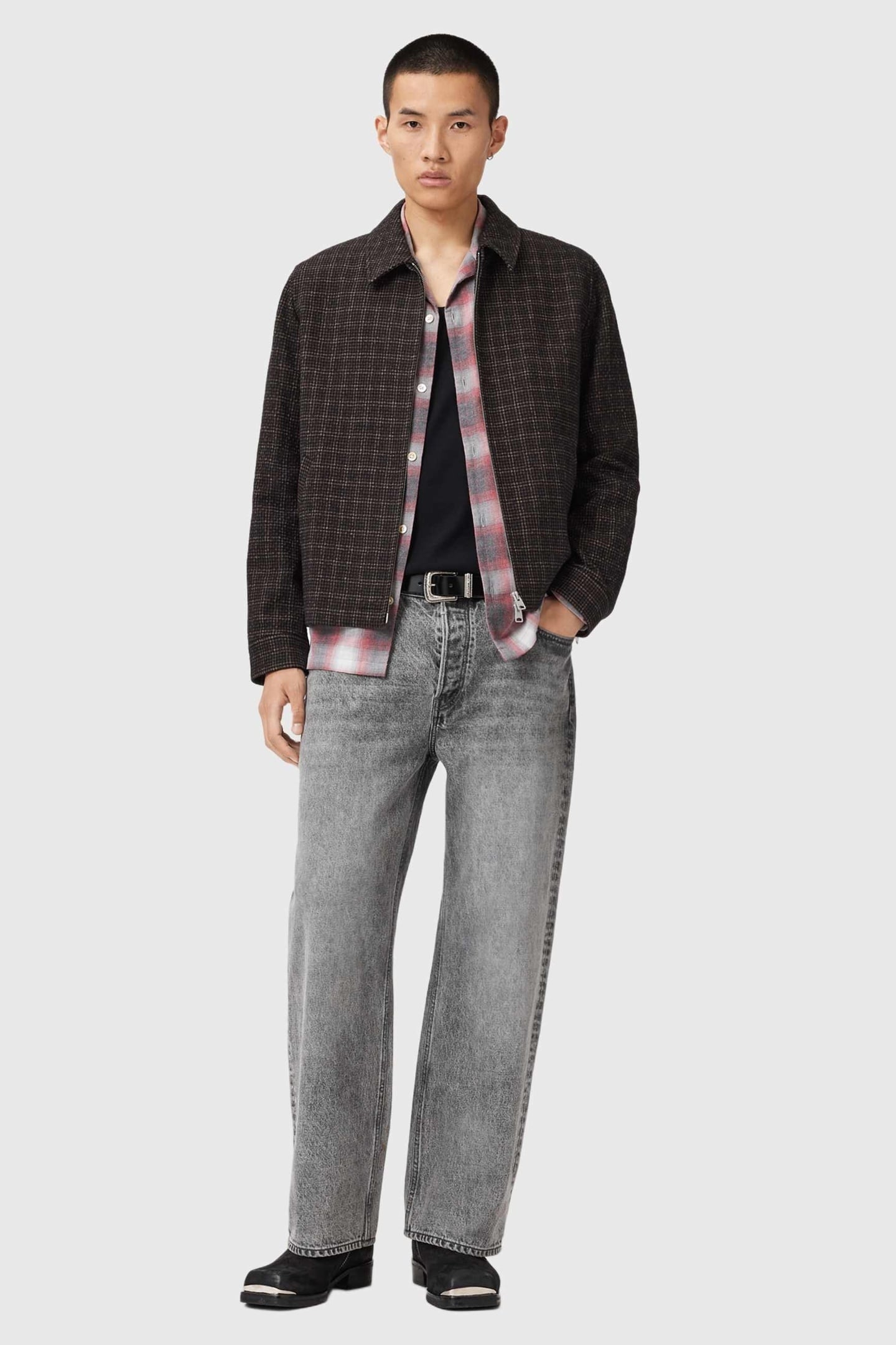 CITY HALL JACKET ANCHOR BROWN 2