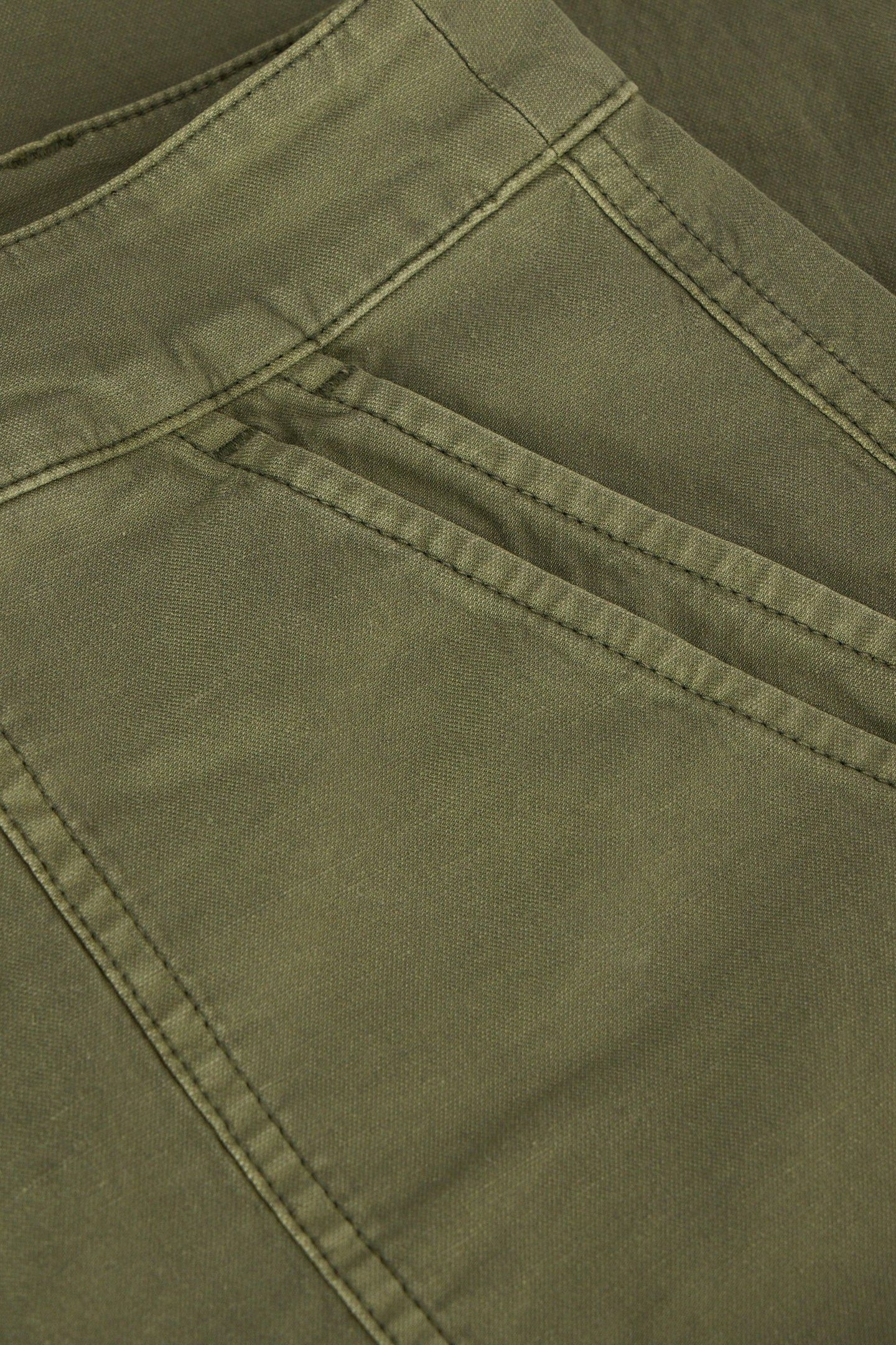 TWISTER CHINO TROUSER KHAKI GREEN 5