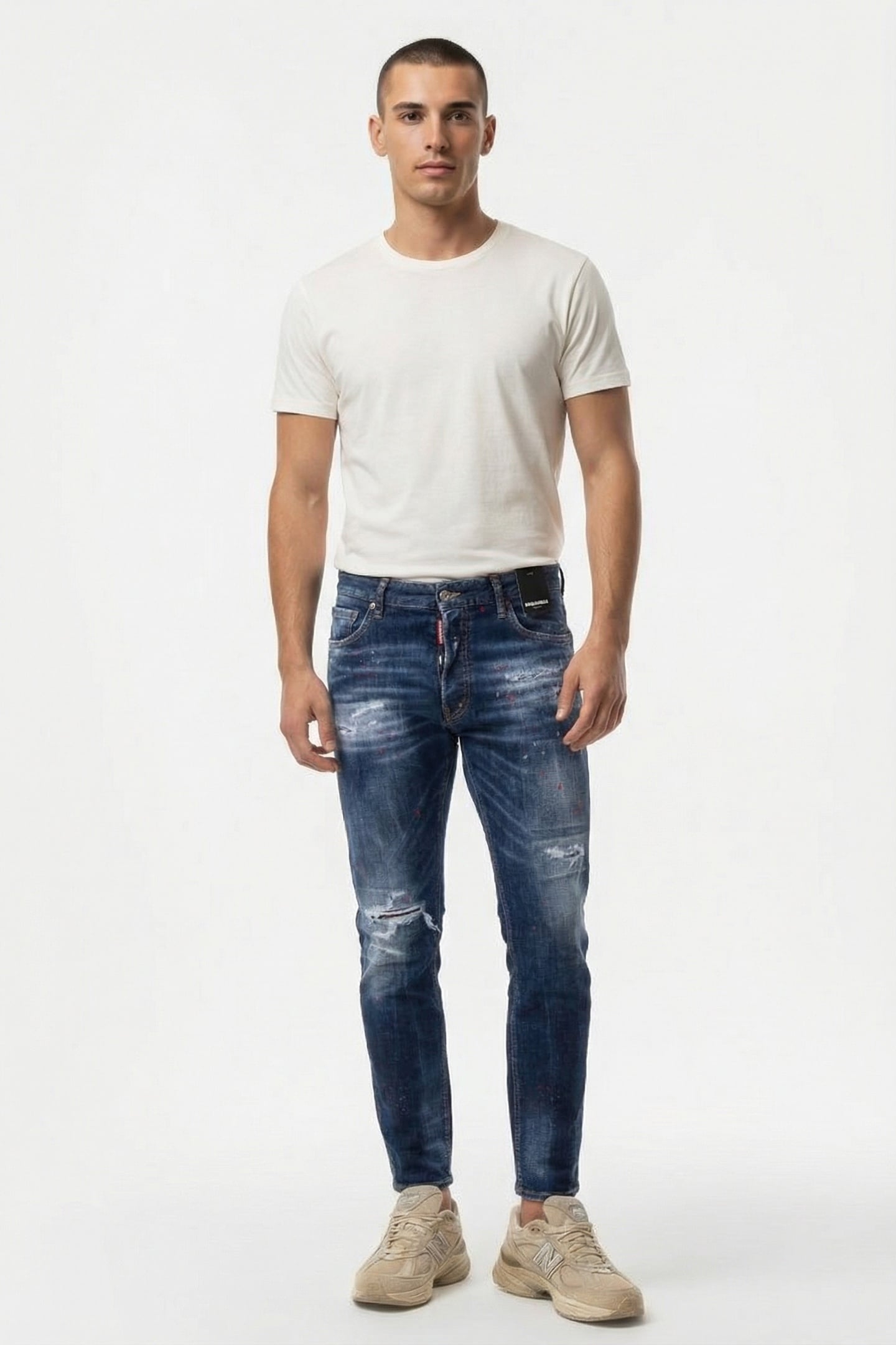 JEANS 5 POCKETS BLUE 1