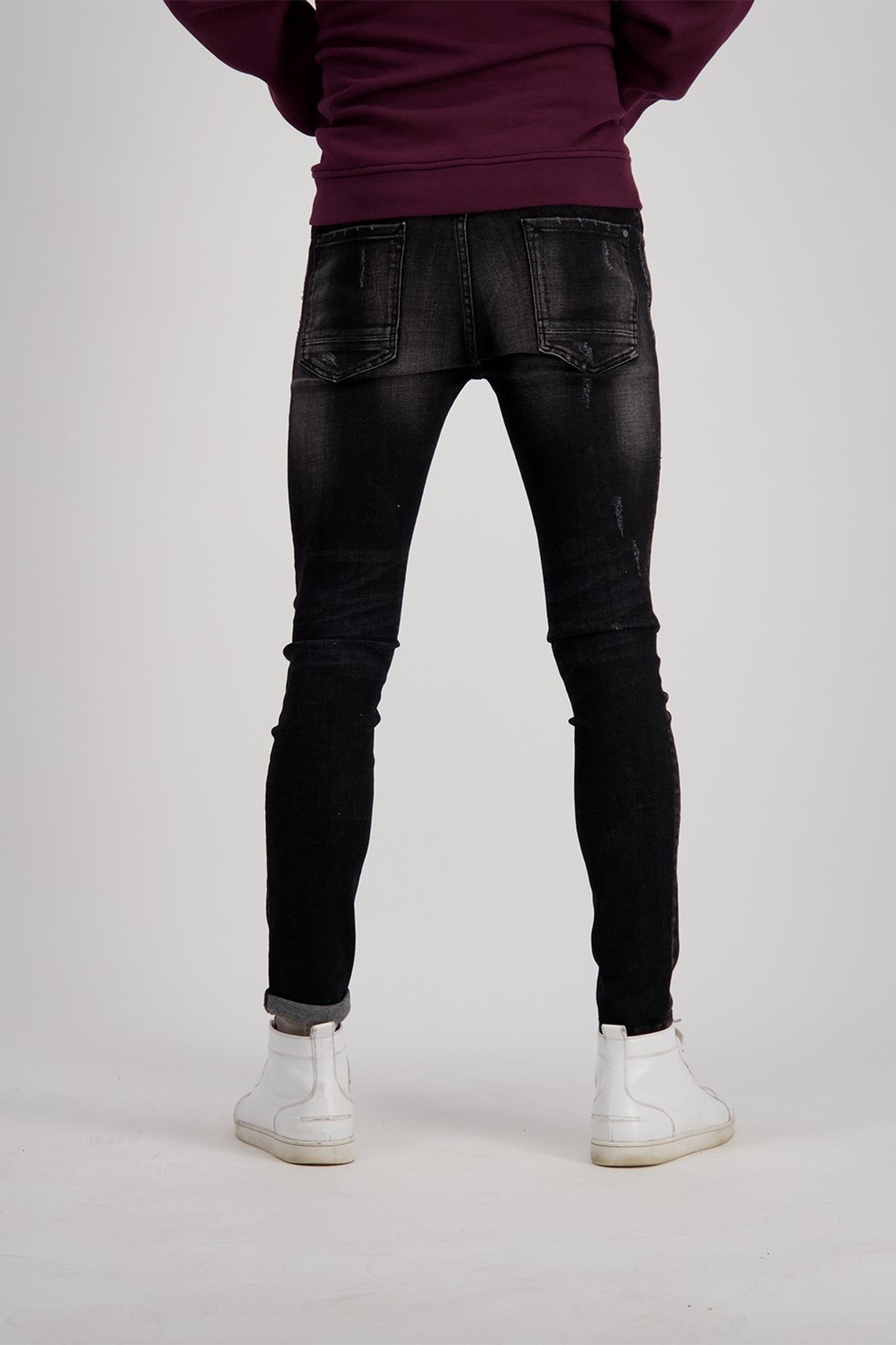 JUNGLE SUPER SKINNY JEANS VINTAGE BLACK 3