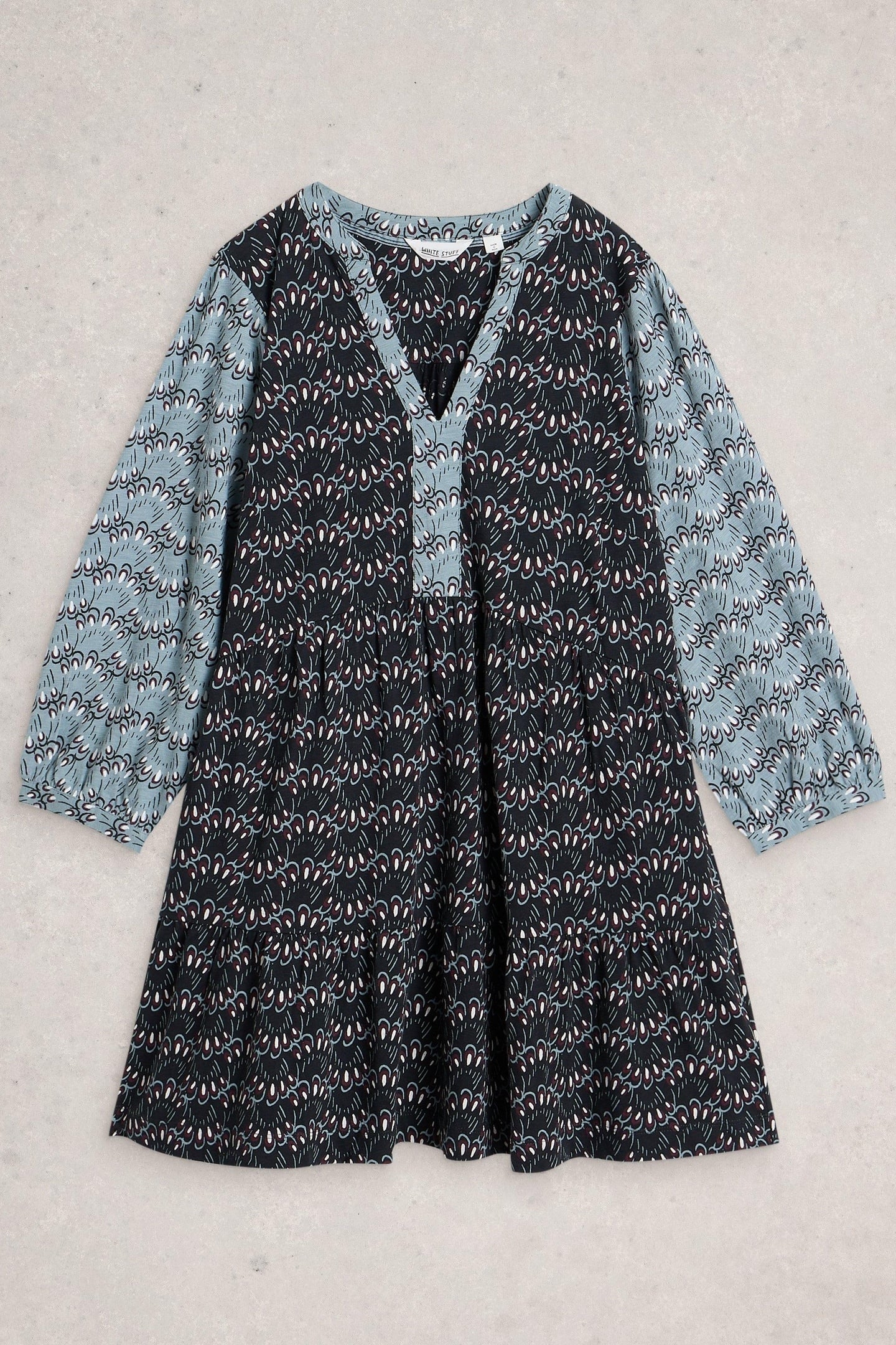 MARTA TUNIC BLUE PRINT 4