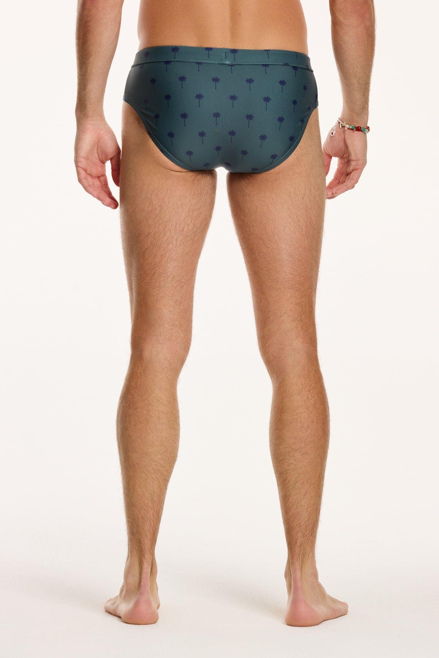 SWIMBRIEF SCRATCHED SHIWI PALM SMOKEY GREEN 6