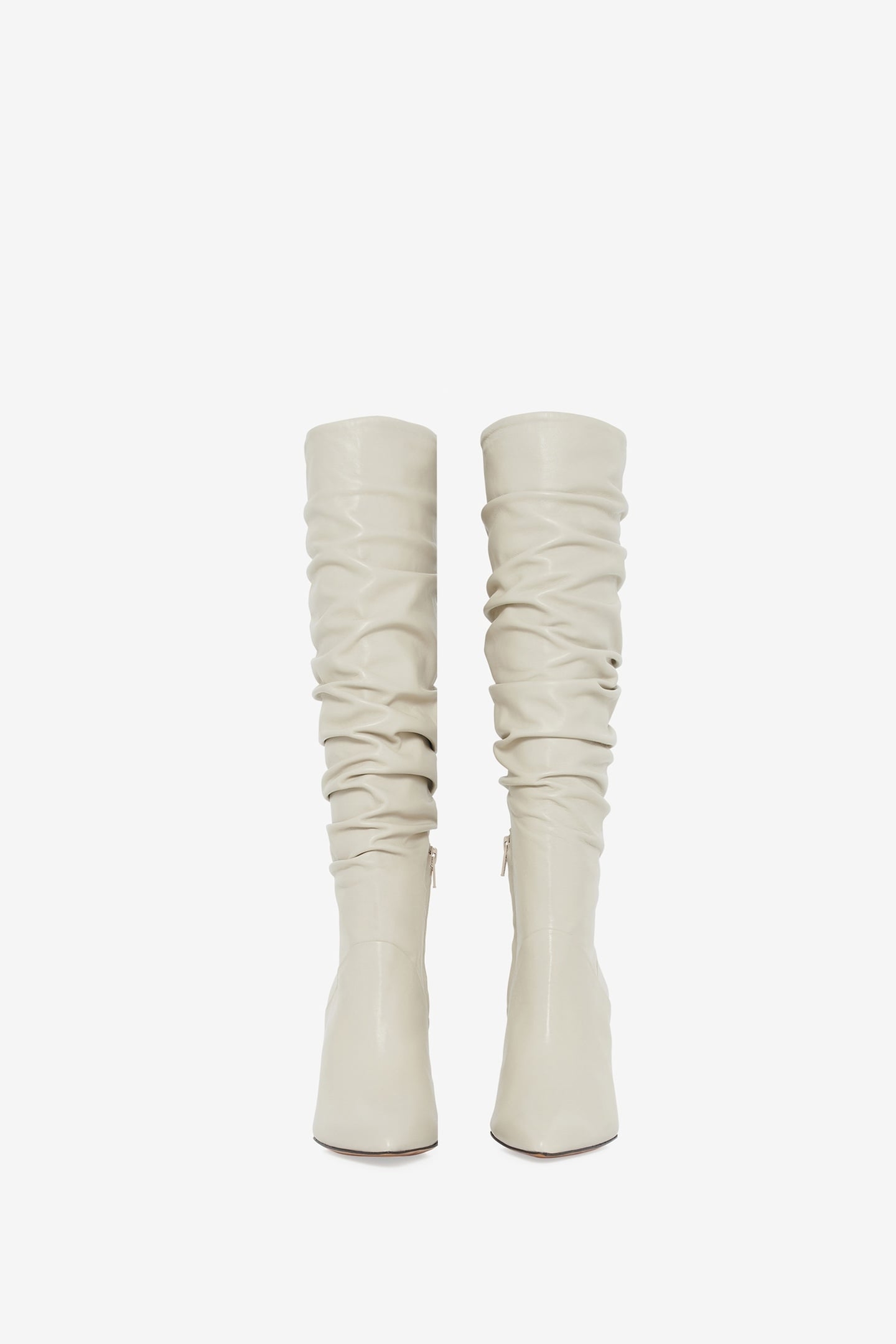 SHEELY HIGH BOOTS OYSTER GREY 2