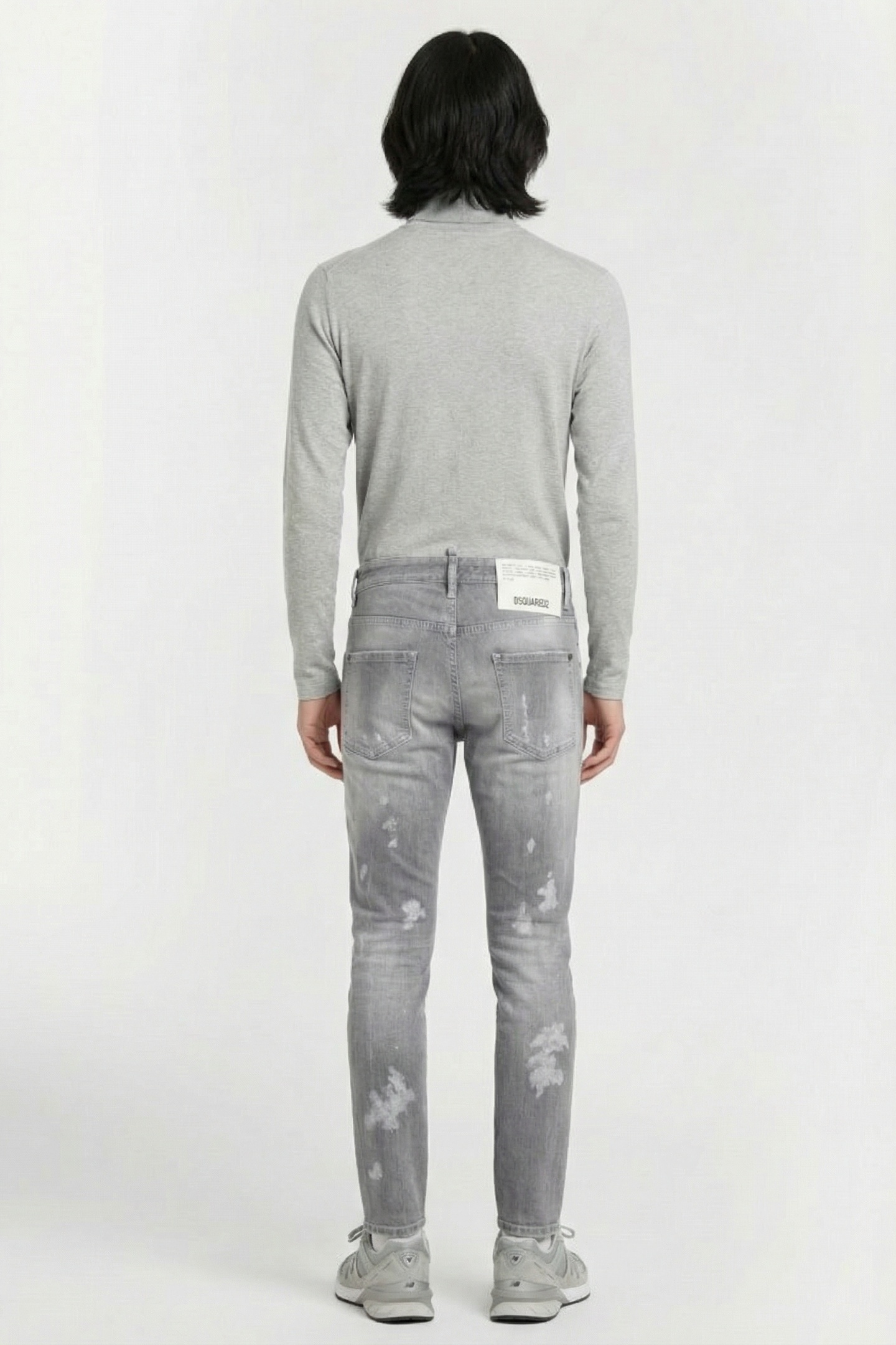 JEANS 5 POCKETS GREY 2