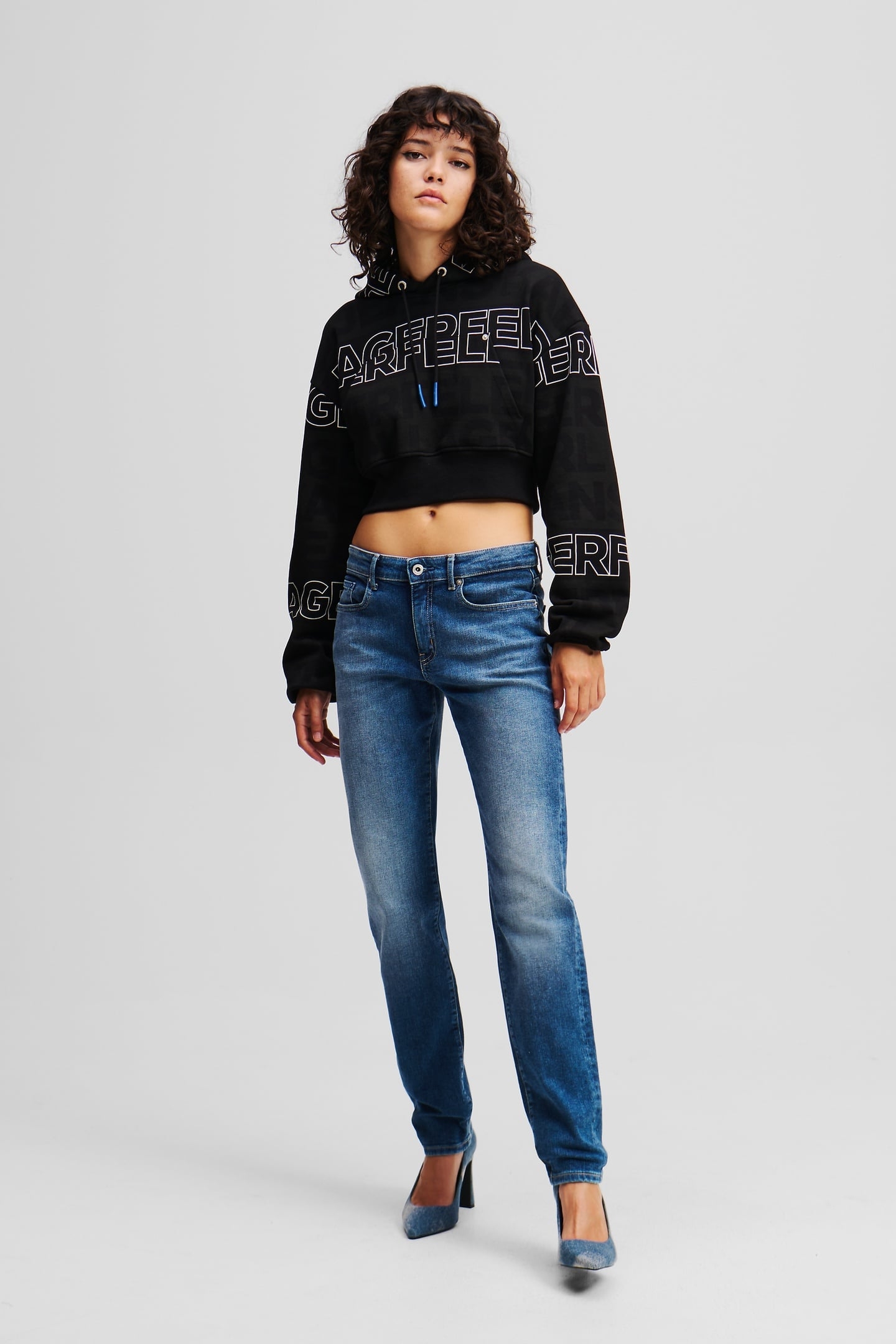 WASHED DARK BLUE KLJ MR SLIM DENIM 1