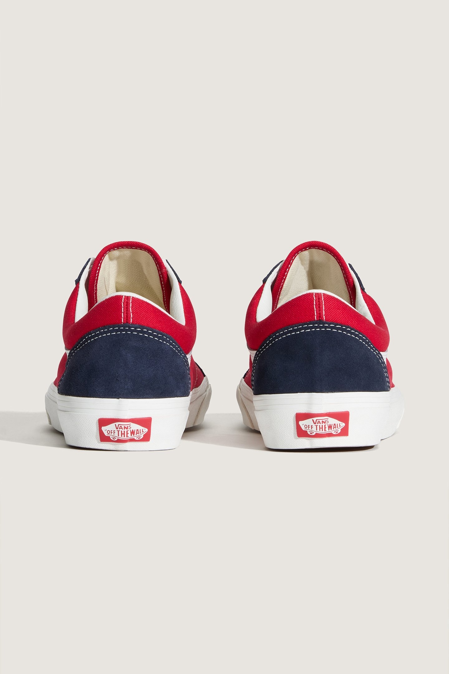 UNISEX OLD SKOOL 2-TONE NAVY/RED 3