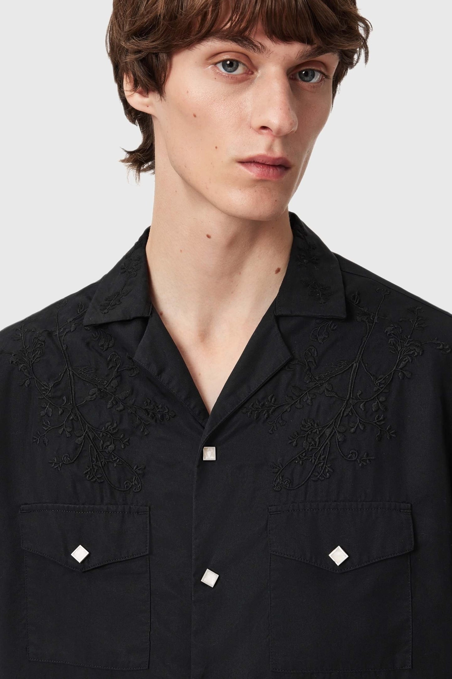 AKAN LS SHIRT FADED BLACK 7