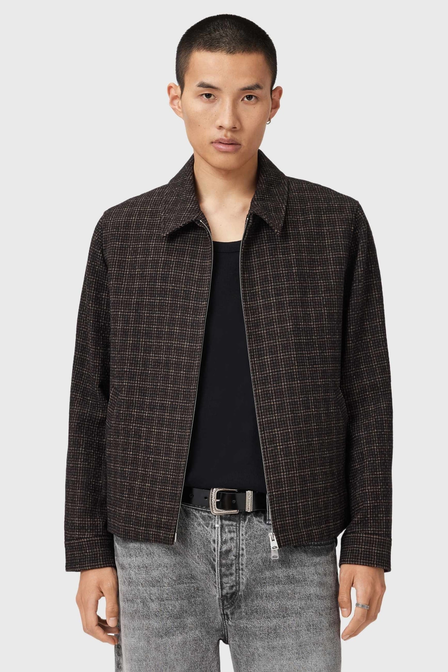 CITY HALL JACKET ANCHOR BROWN 1