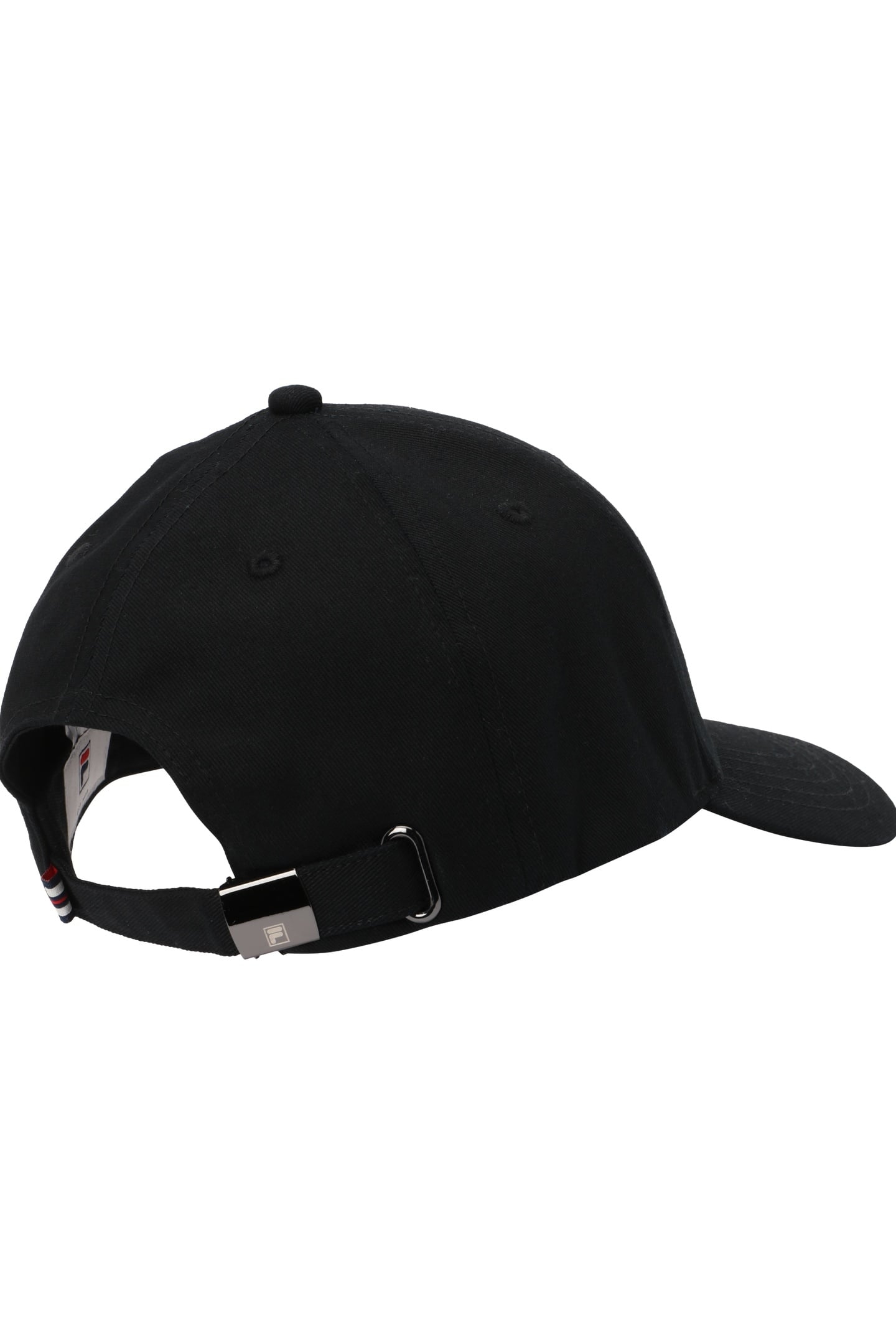 UNISEX BIELLA 6 PANEL LOGO CAP BLACK 2