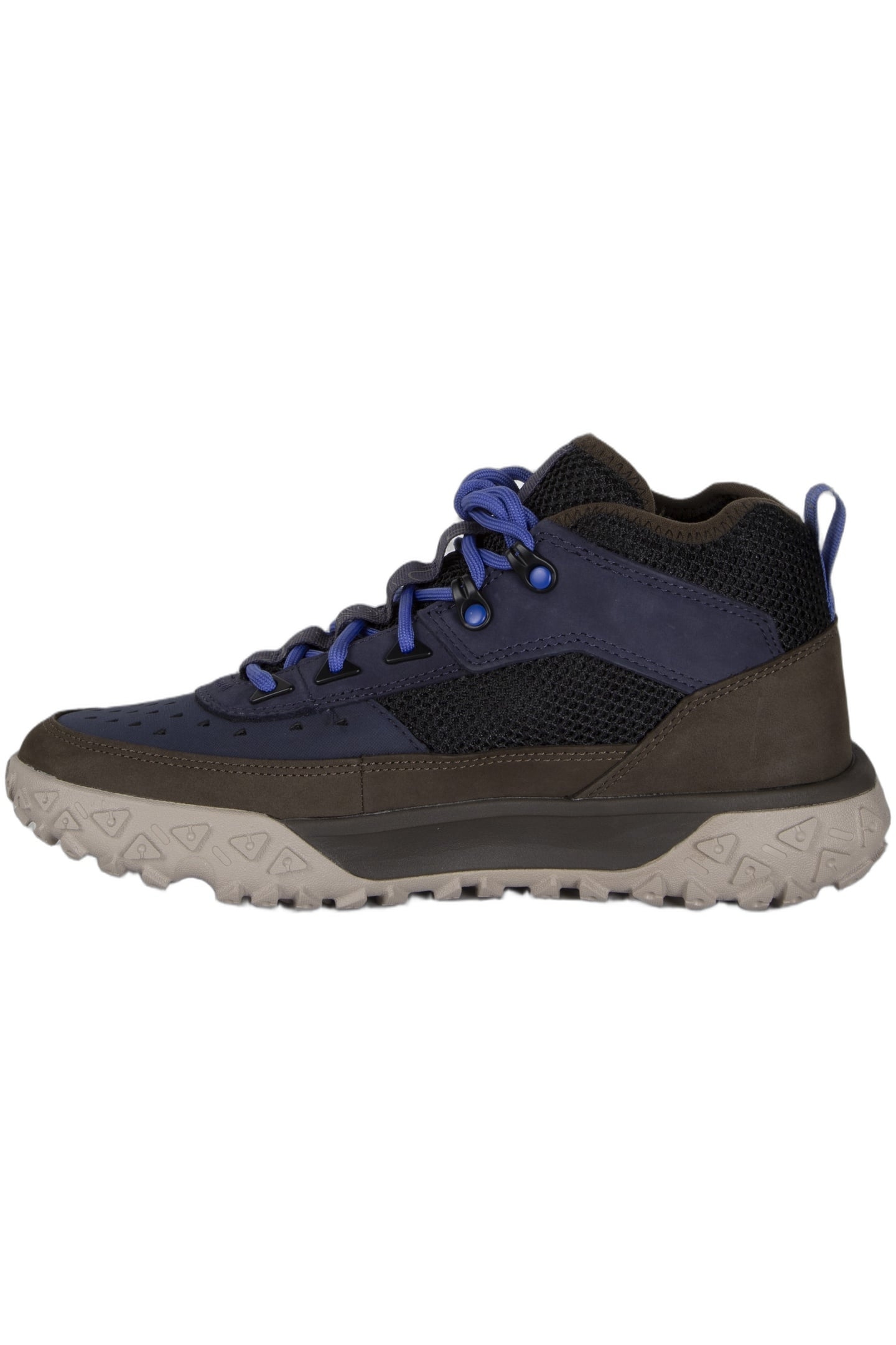 GREENSTRIDE MOTION 6 MID LACE UP SNEAKER DARK BLUE NUBUCK 1