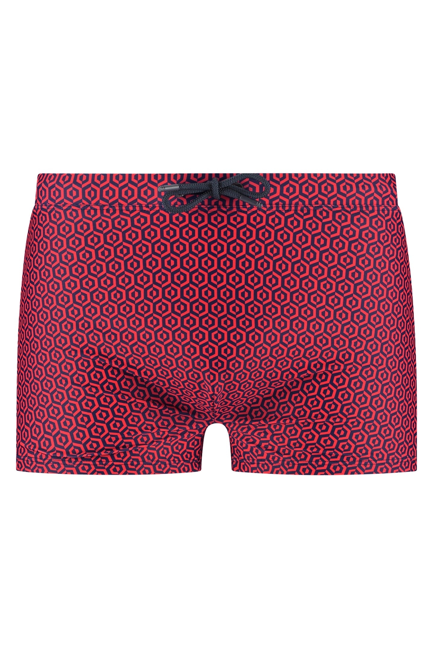 SEP SWIM BOXER GEO TILE RED HIBISCUS GEO TILE 7