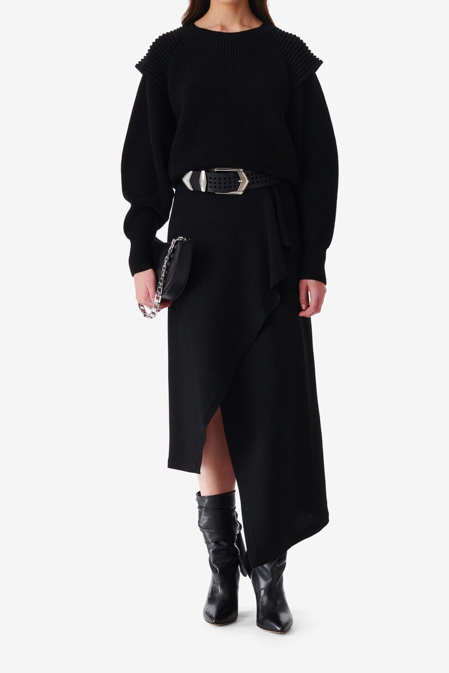 JELENA SKIRT BLACK 1