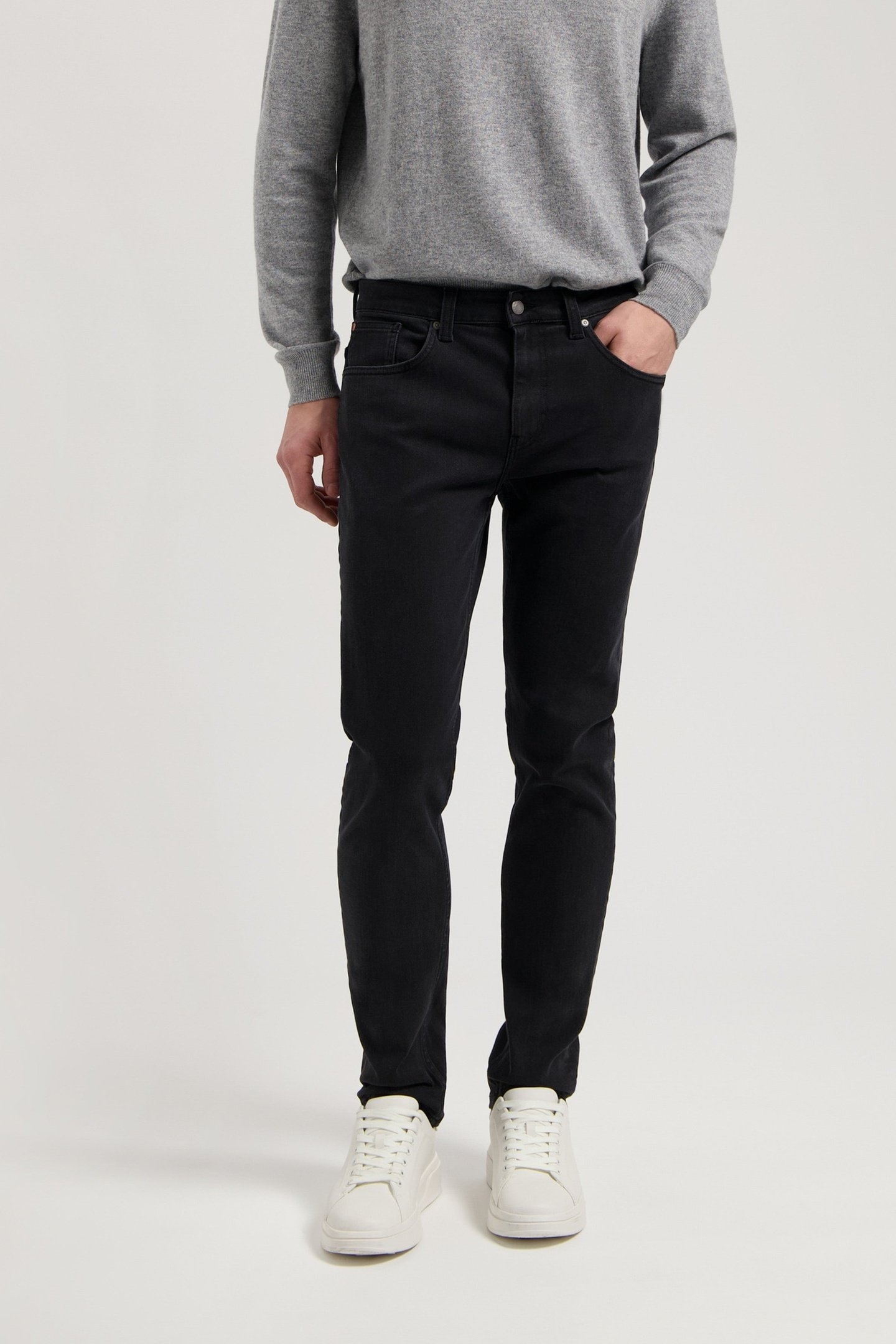 RICK MID SLIM STONE BLACK 2