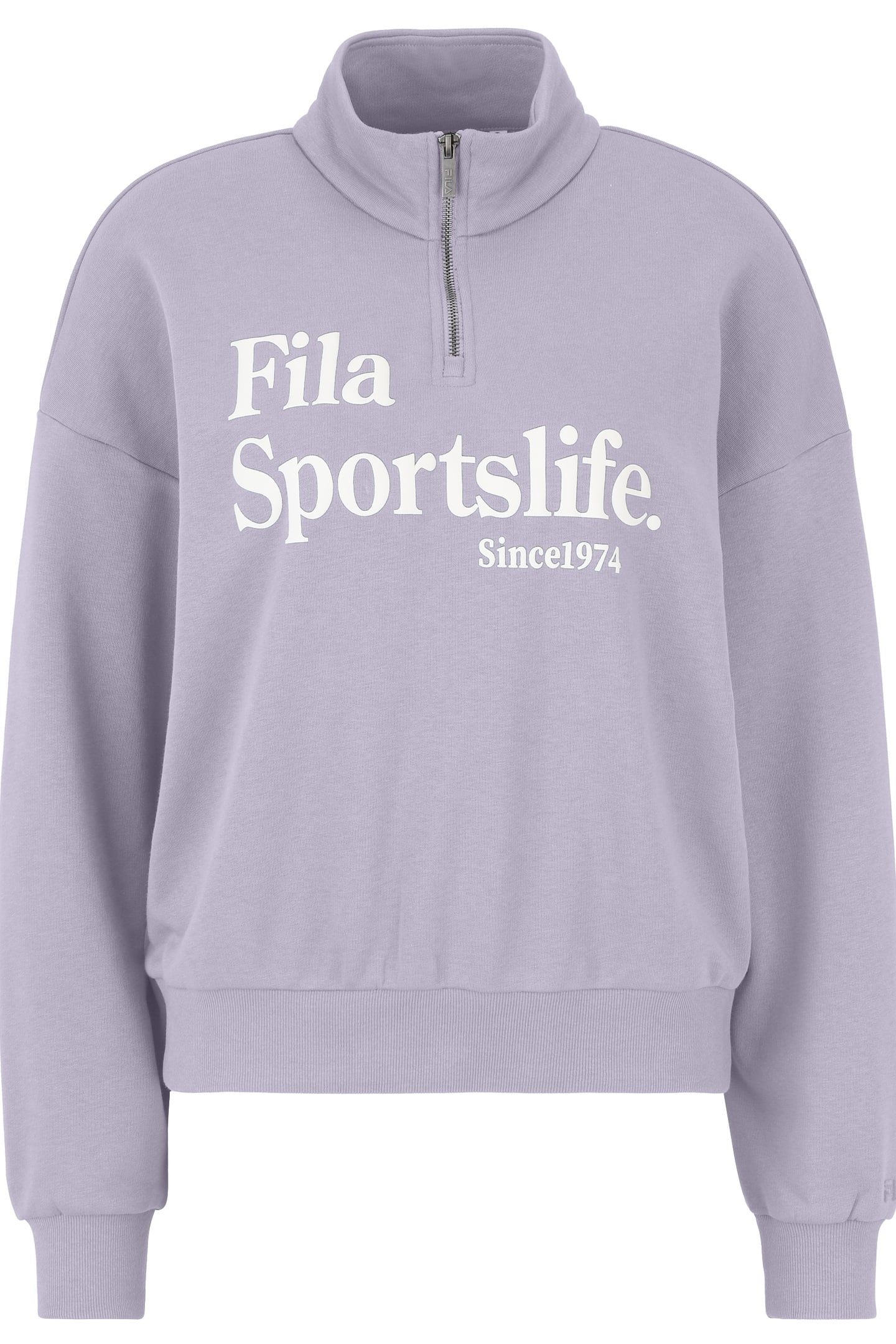 LACHY OVERSIZED HALF ZIP SWEATER THISTLE 4