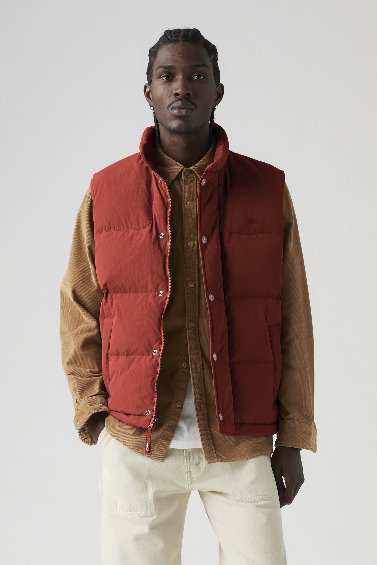 ROCKRIDGE VEST RUSSET BROWN 1