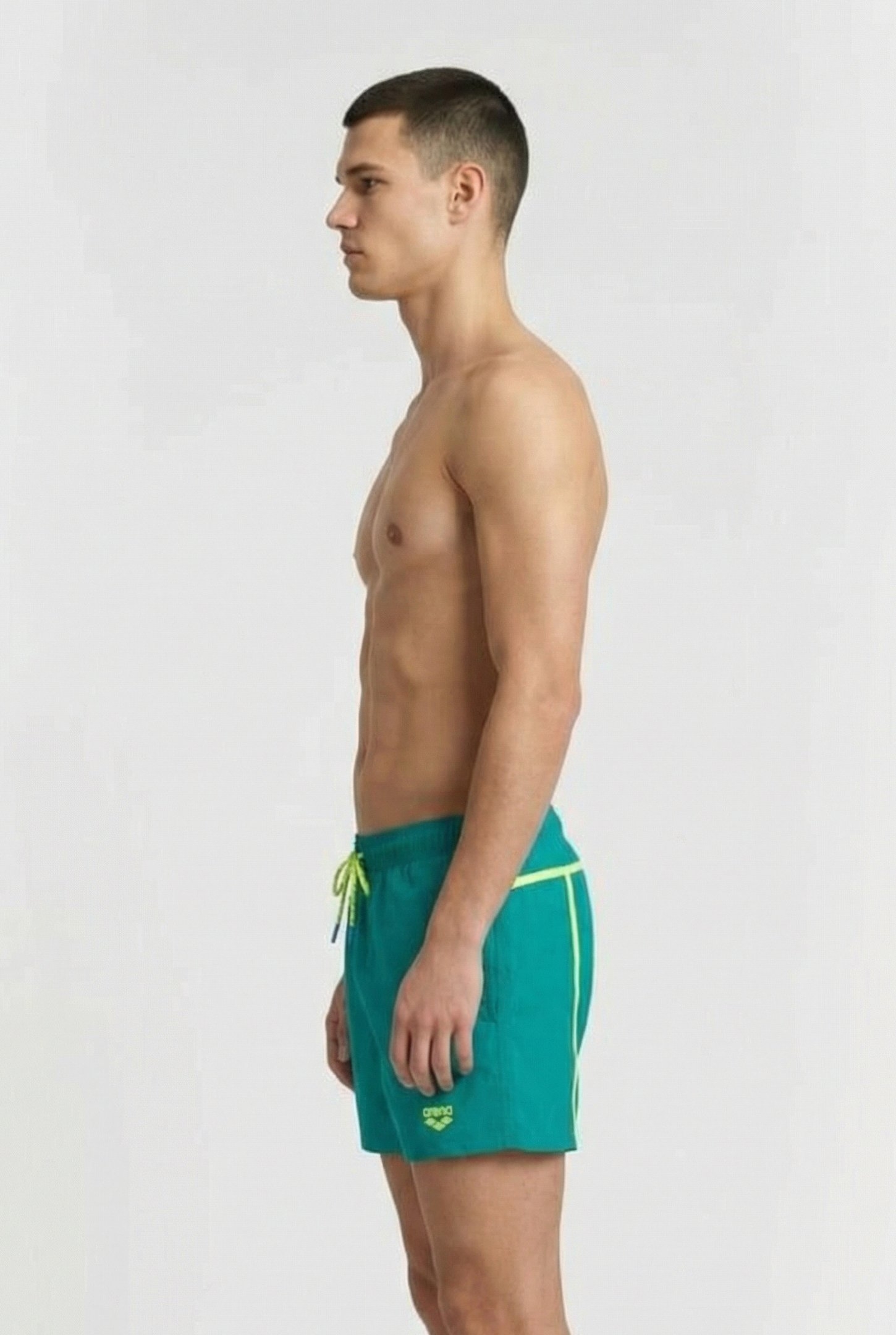 MEN'S ARENA PRO_FILE BEACH SHORT GREEN LAKE-SOFT GREEN 3