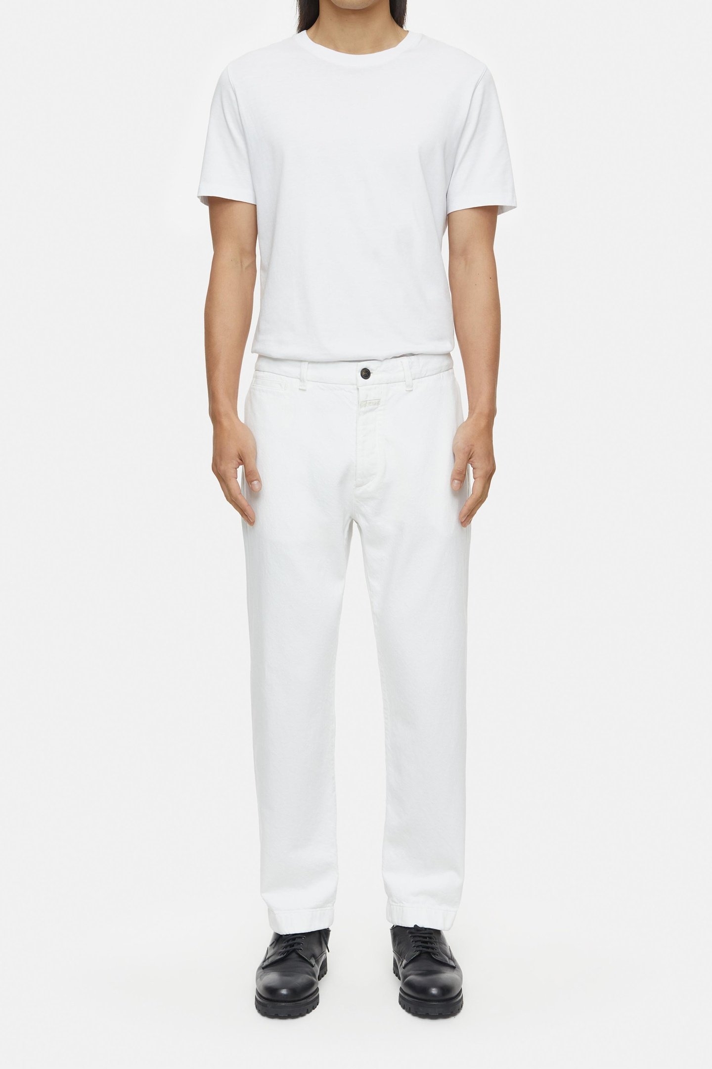 TACOMA TAPERED JEANS IVORY 2