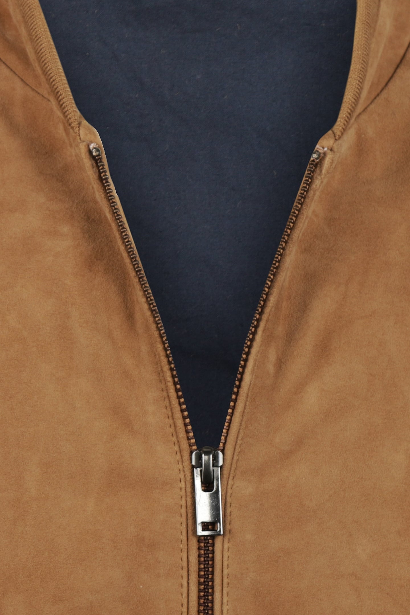 SUEDE BOMBER JACKET CAMEL 3