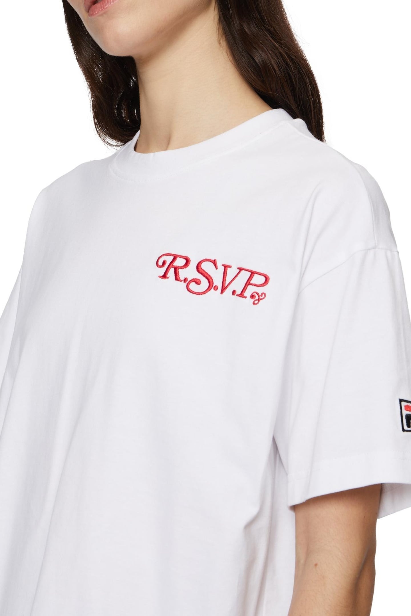 LEFFINGE LOOSE TEE BRIGHT WHITE 5