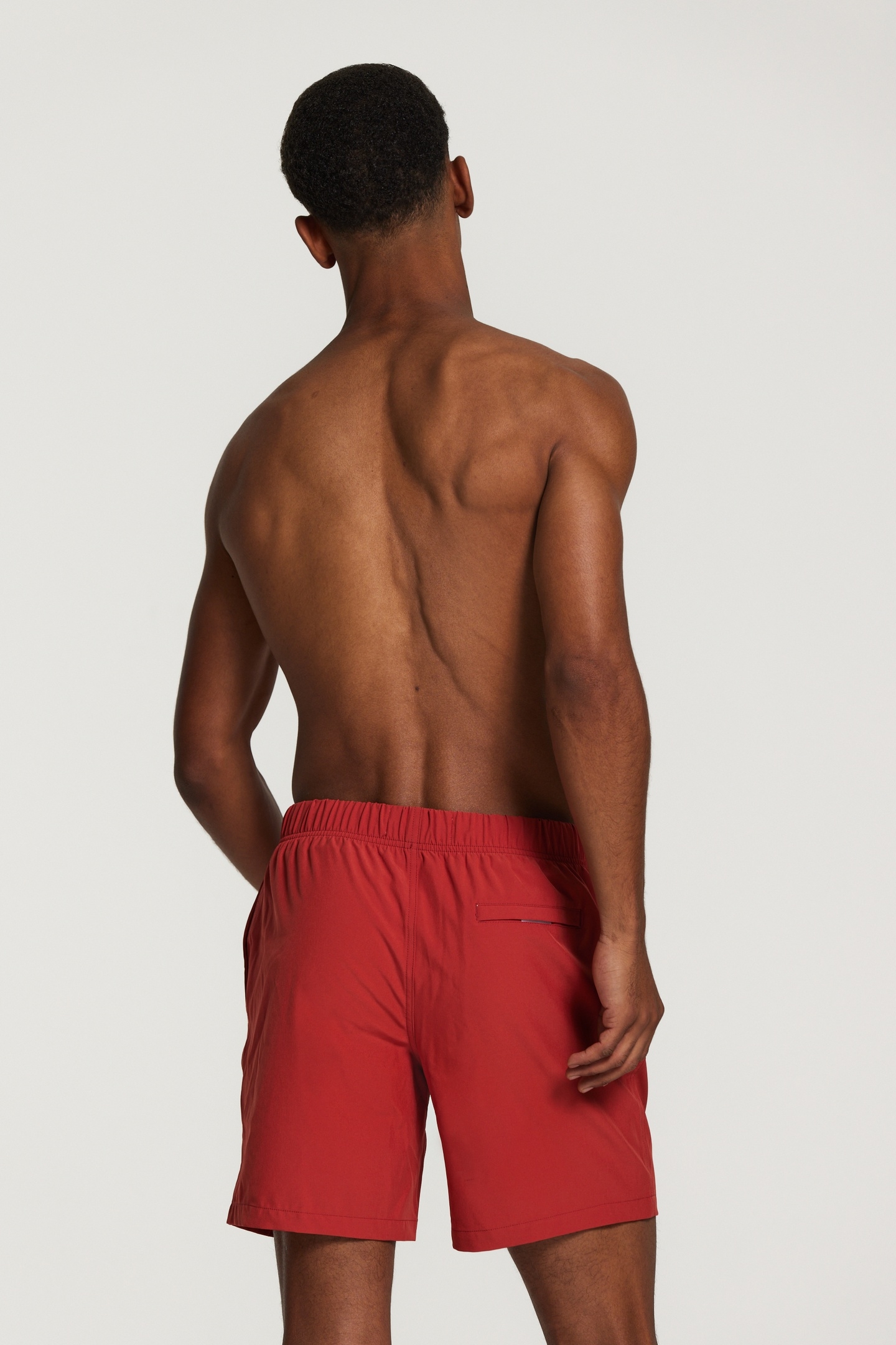 SWIMSHORT EASY MIKE SOLID TANDORI SPICE BROWN 4