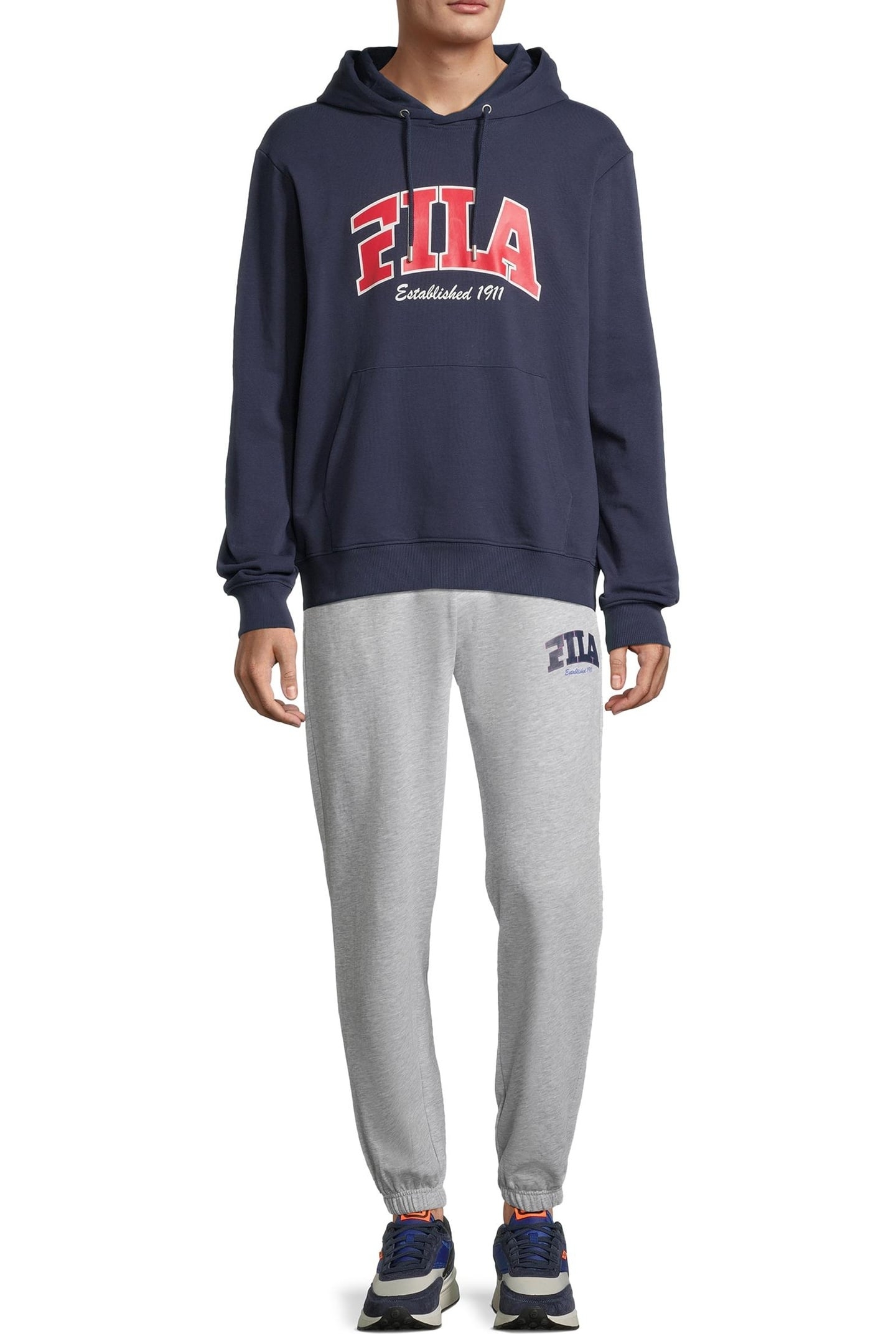 LANDEN SWEAT PANTS LIGHT GREY MELANGE 1