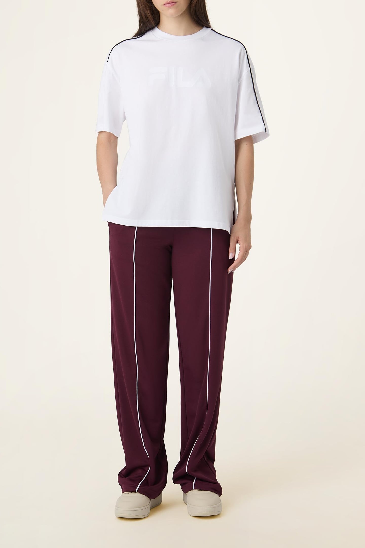 RIVOLI OVERSIZED GRAPHIC T-SHIRT BRIGHT WHITE 2