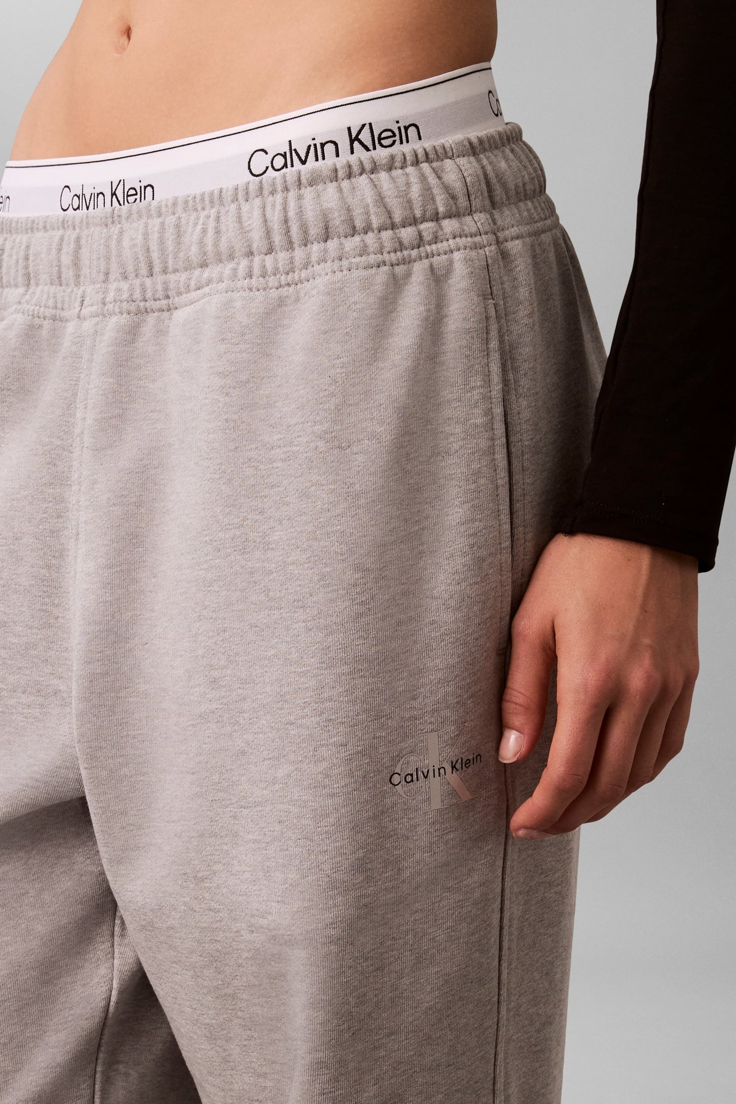 MONOLOGO FOIL FRENCH SWEATPANTS HEROIC GREY 7