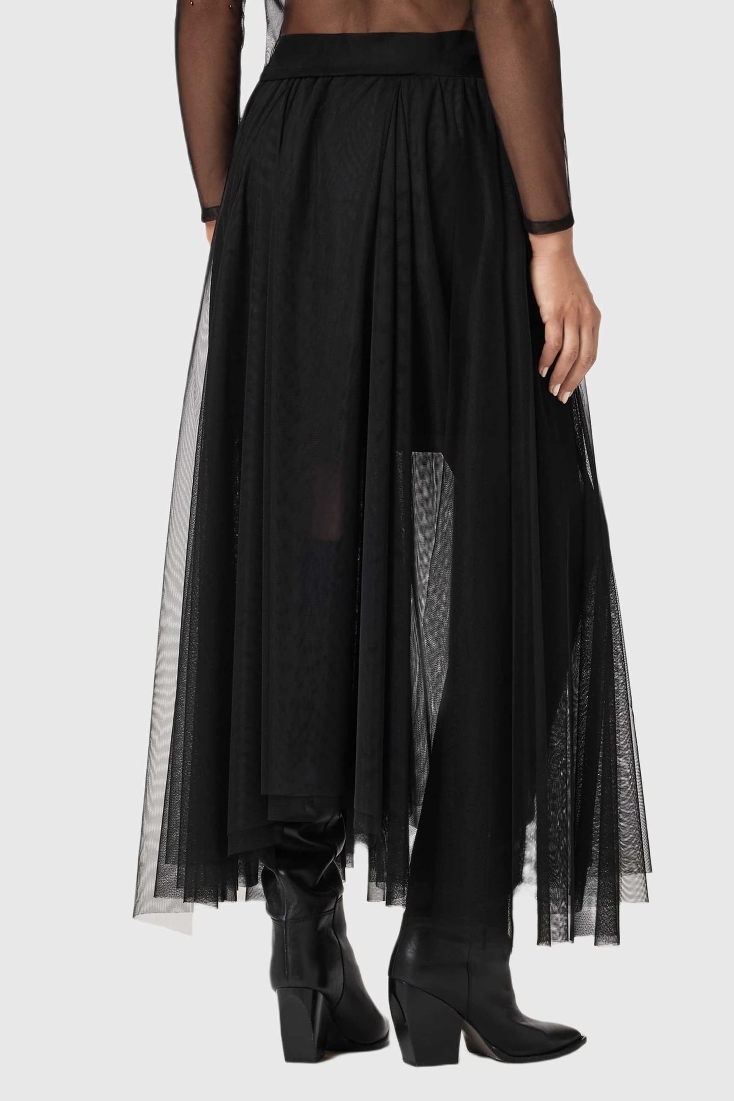 ALLY TULLE SKIRT BLACK 5