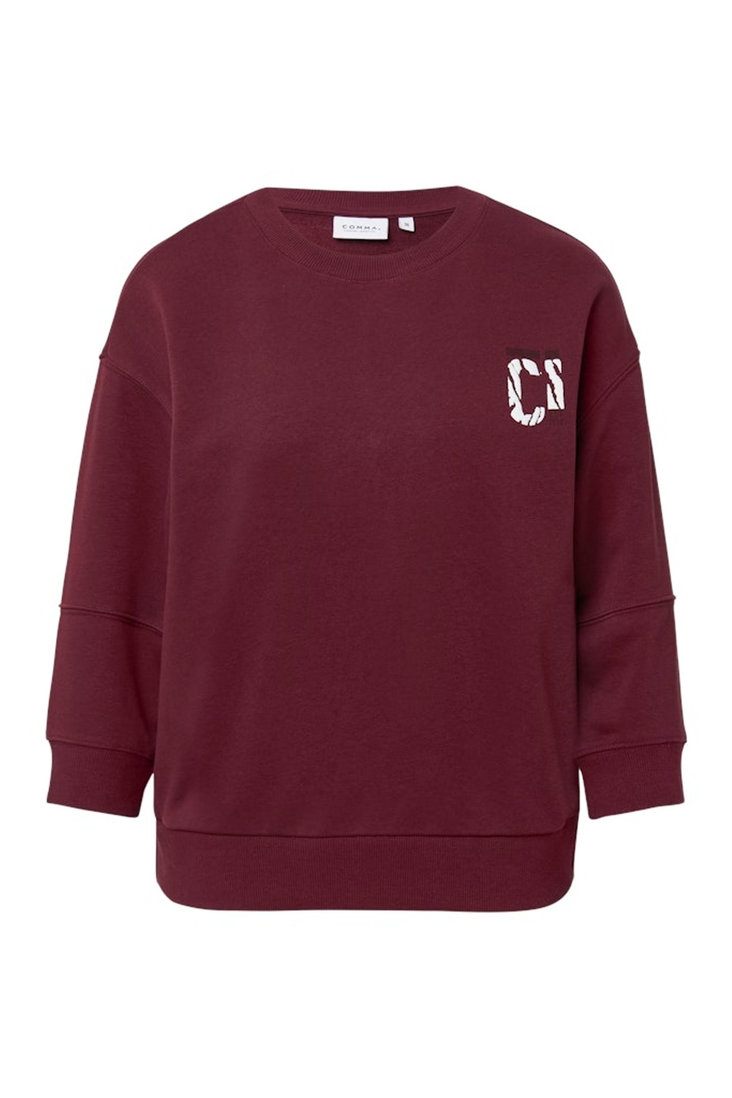COMMA SWEATERS BURGUNDY 4